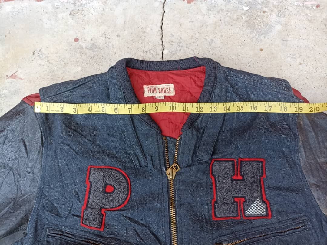 Pink House Vintage Pink House Varsity Jacket Size US L / EU 52-54 / 3 - 18 Thumbnail