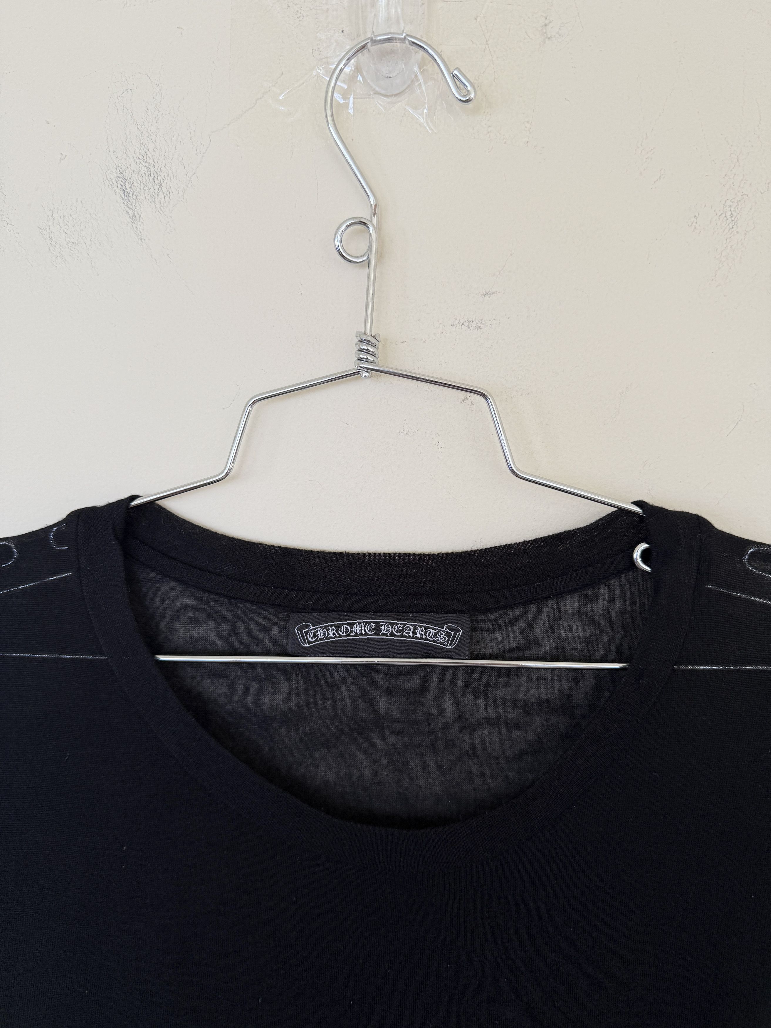Chrome Hearts CH Vintage See Thru Tank Top With Leather Pocket/Patch Size US S / EU 44-46 / 1 - 6 Thumbnail