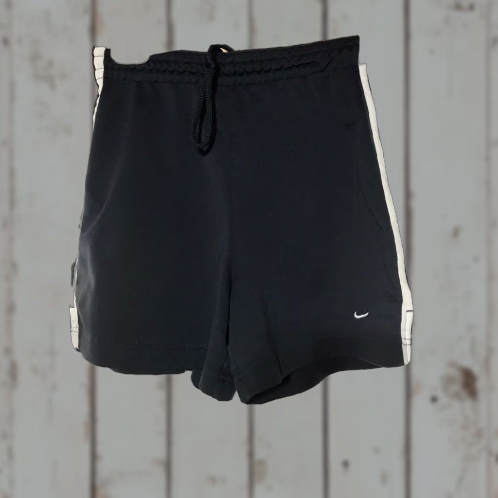 Nike VINTAGE Nike Women's Active Shorts Navy Size S Athletic Breathable Elastic Waist Summer Size 28" / US 6 / IT 42 - 1 Thumbnail