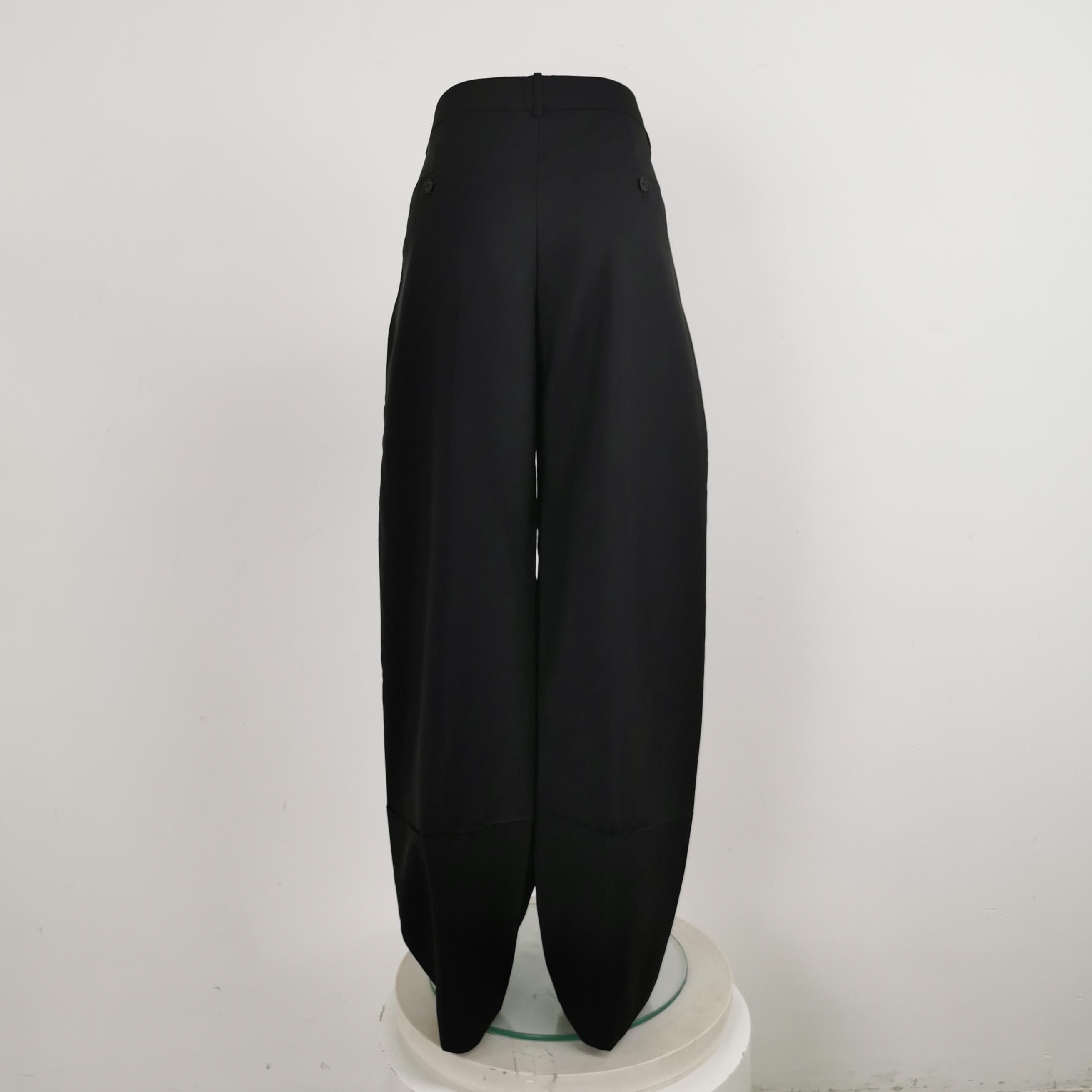 Jil Sander JIL SANDER JIL SANDER Wool and mohair blend solid color tr Size US 29 - 2 Thumbnail