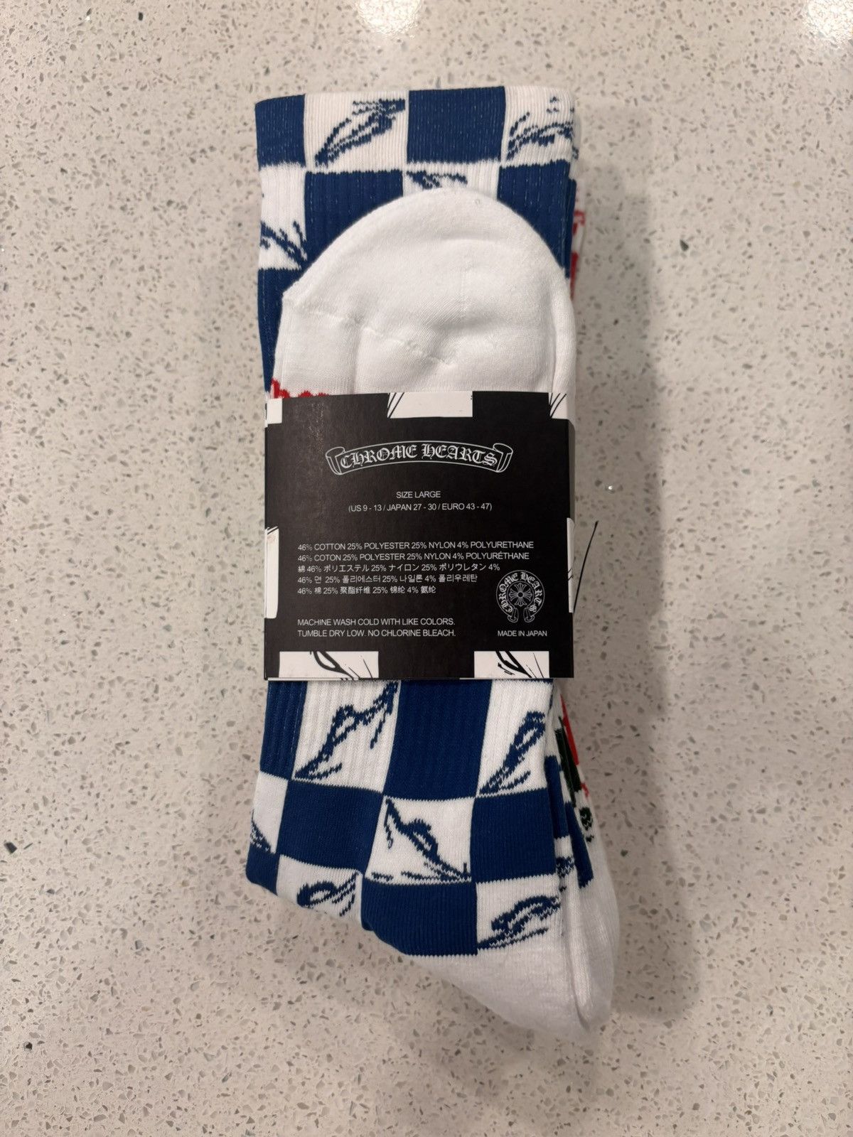 Chrome Hearts Chrome Hearts Socks 3 Pack Chomper, Etc Size ONE SIZE - 7 Thumbnail