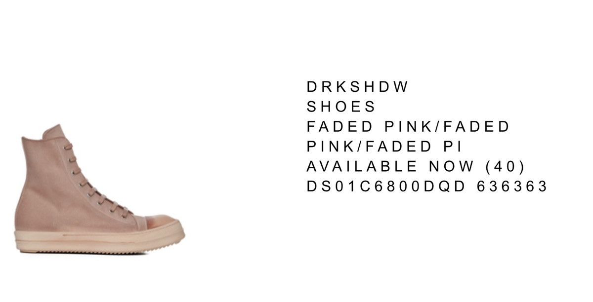 Rick Owens drkshdw sneakers Size US 9 / IT 39 - 10 Thumbnail