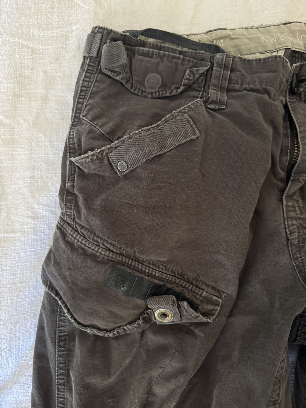 G-Star G Star Raw Wide Leg Cargo Pants Size US 36 / EU 52 - 2 Thumbnail