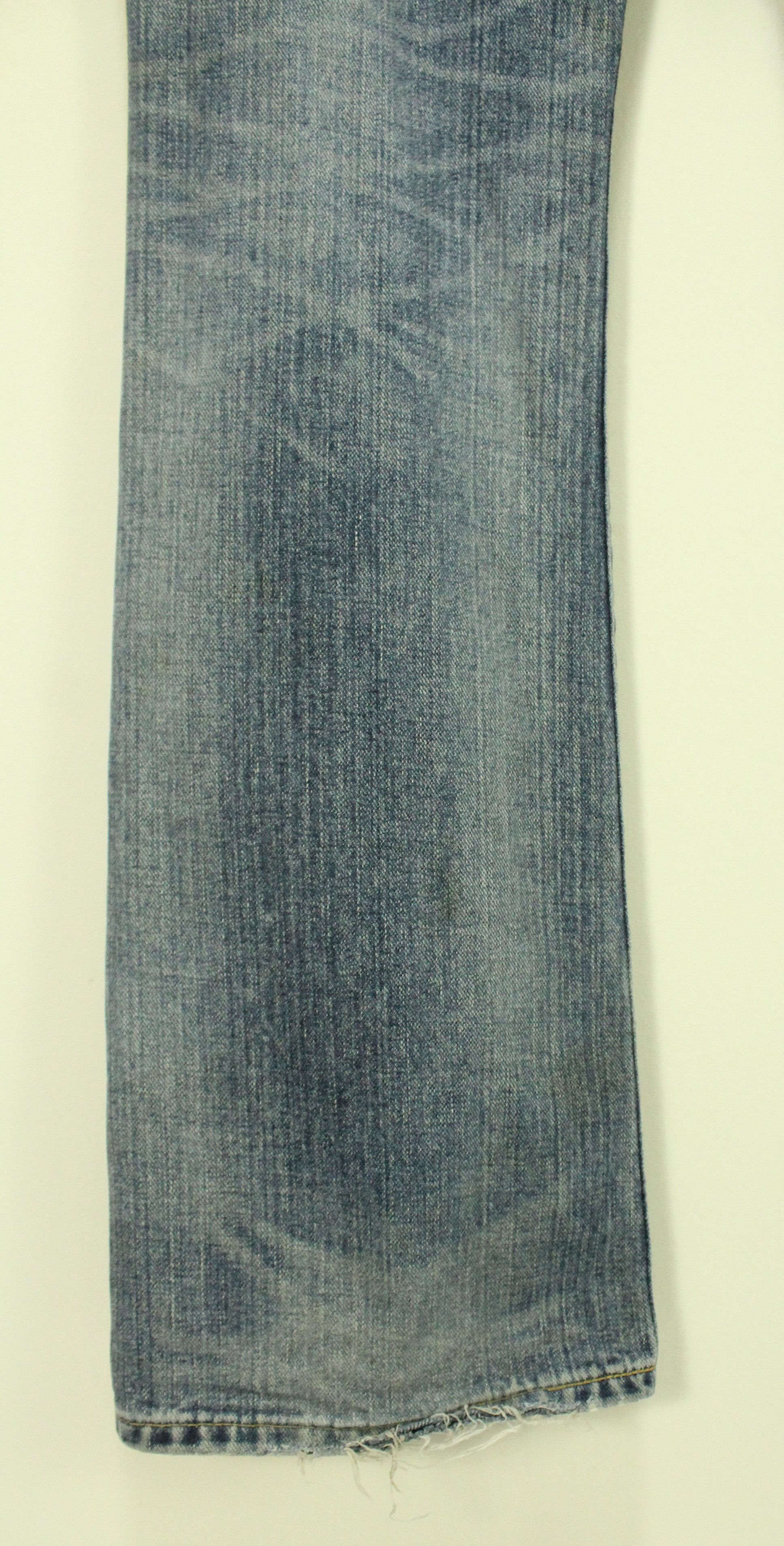 Vintage Flared EDWIN Denim Distressed bootcut bellbottom Size US 31 - 14 Thumbnail