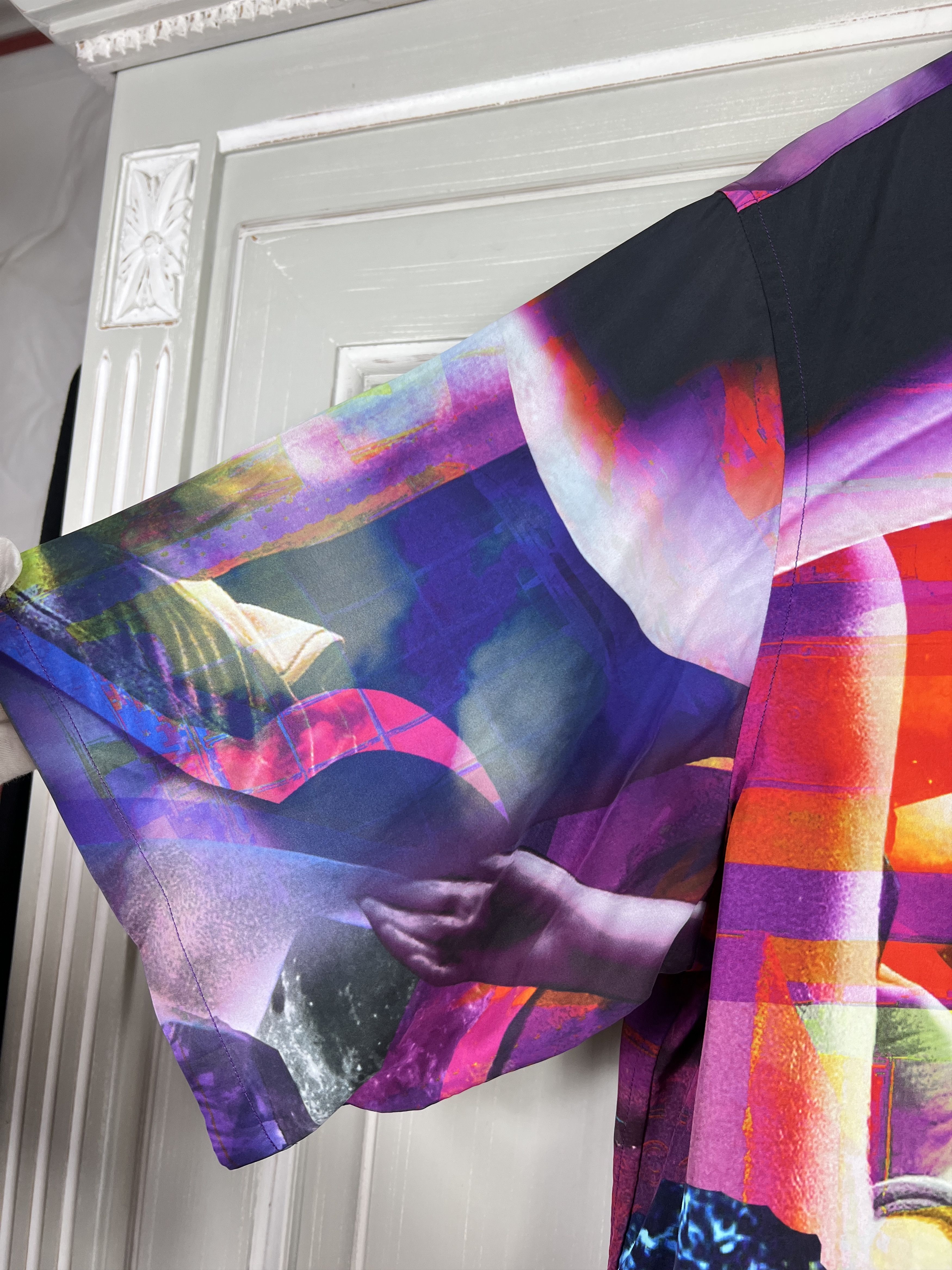Prada PRADA PSYCHEDELIC BUTTON UP SHIRT Size US L / EU 52-54 / 3 - 5 Thumbnail
