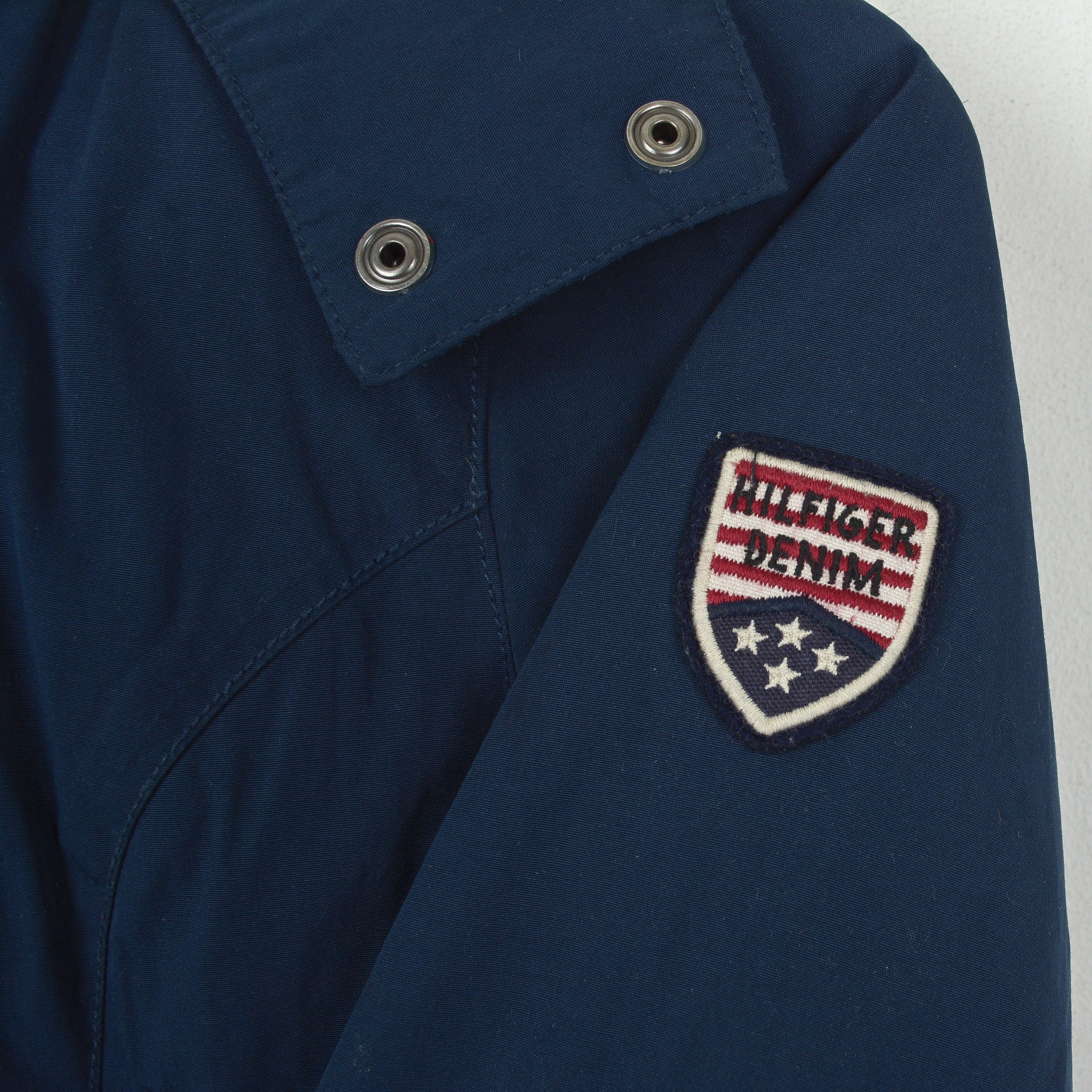 Tommy Hilfiger S Parka Hooded Jacket Insulated Down Feathers Coat Padded Size S / US 4 / IT 40 - 6 Thumbnail