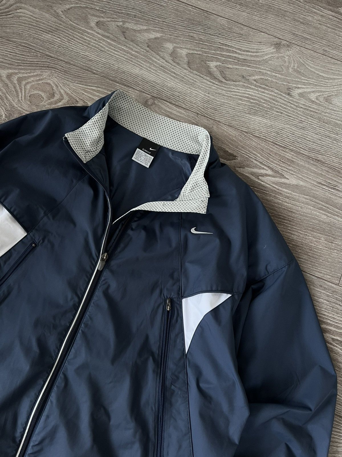 Nike Nike Vintage Climafit Y2k Avant Garde Double Zip Windbreaker Size US XL / EU 56 / 4 - 7 Thumbnail