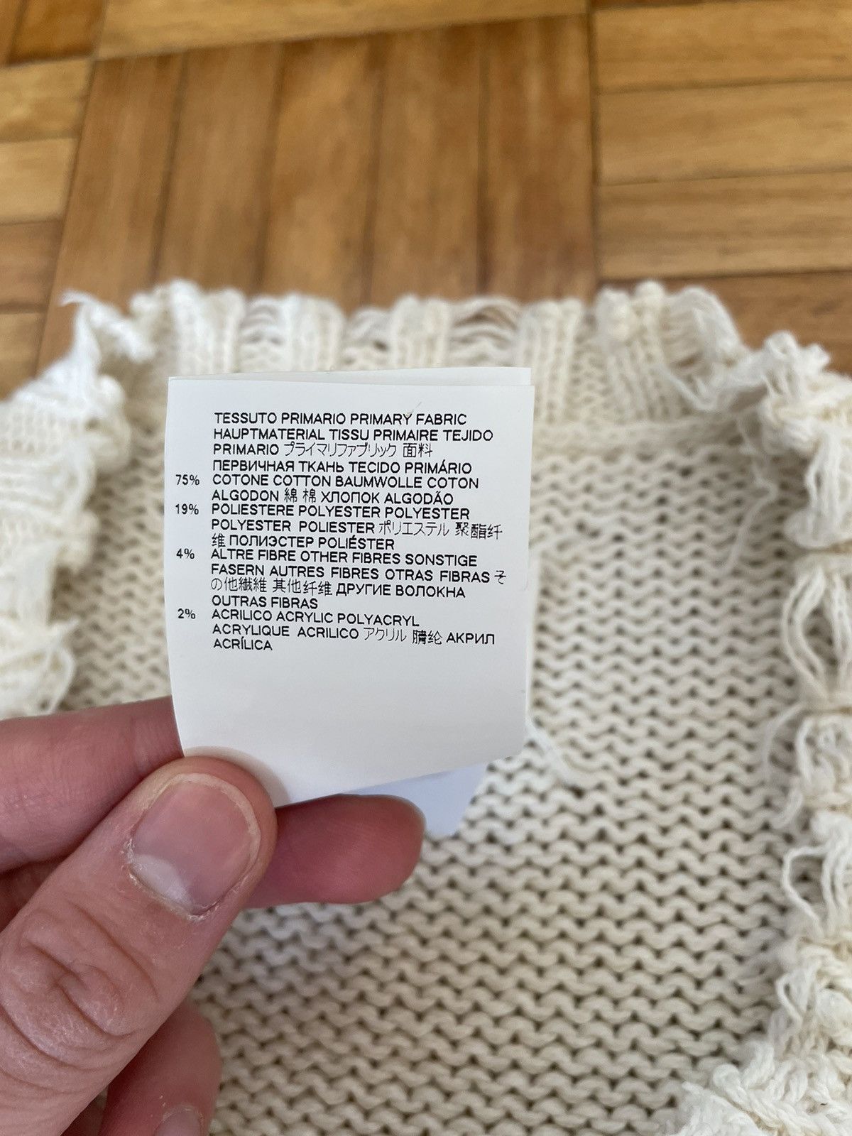 Maison Margiela Maison Margiela knitted sweater Size US M / EU 48-50 / 2 - 8 Thumbnail
