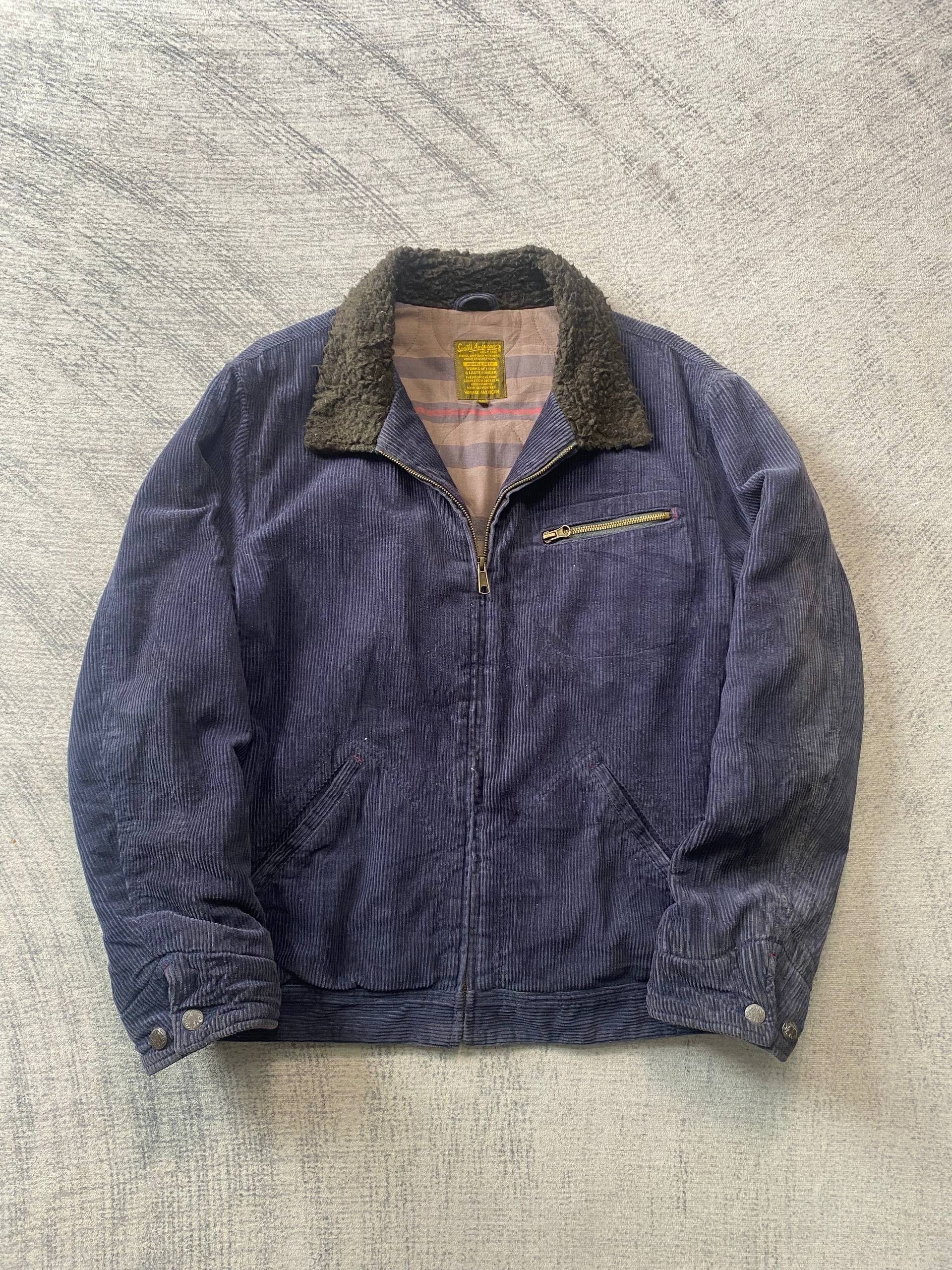 Smith's American Smith's American Corduroy Quilted Lined Work Jacket Size US M / EU 48-50 / 2 - 1 Thumbnail