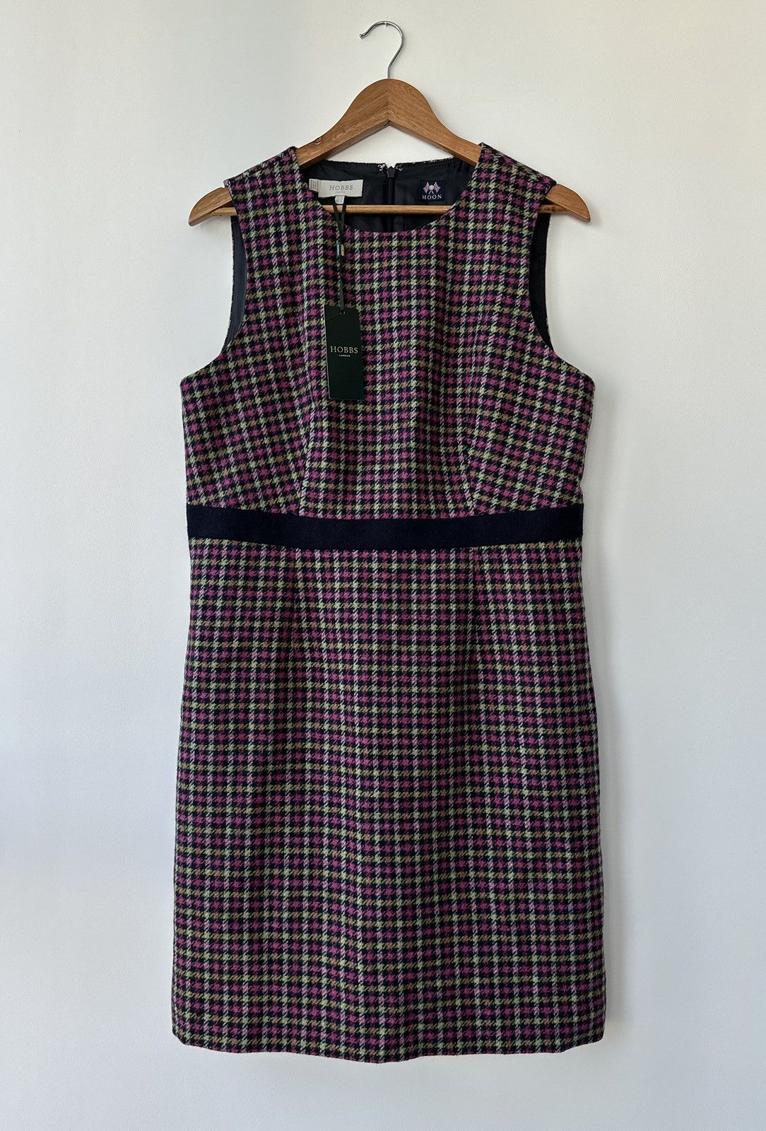 Hobbs London HOBBS London Moon Tweed Dress 100% Wool Size US 10 UK 14 Size L / US 10 / IT 46 - 2 Thumbnail