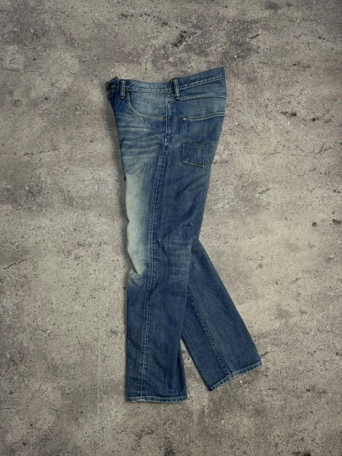 Edwin × Japanese Brand Vintage Edwin Light Wash Faded Denim Jeans Pants Japan W34 Size US 34 / EU 50 - 7 Thumbnail