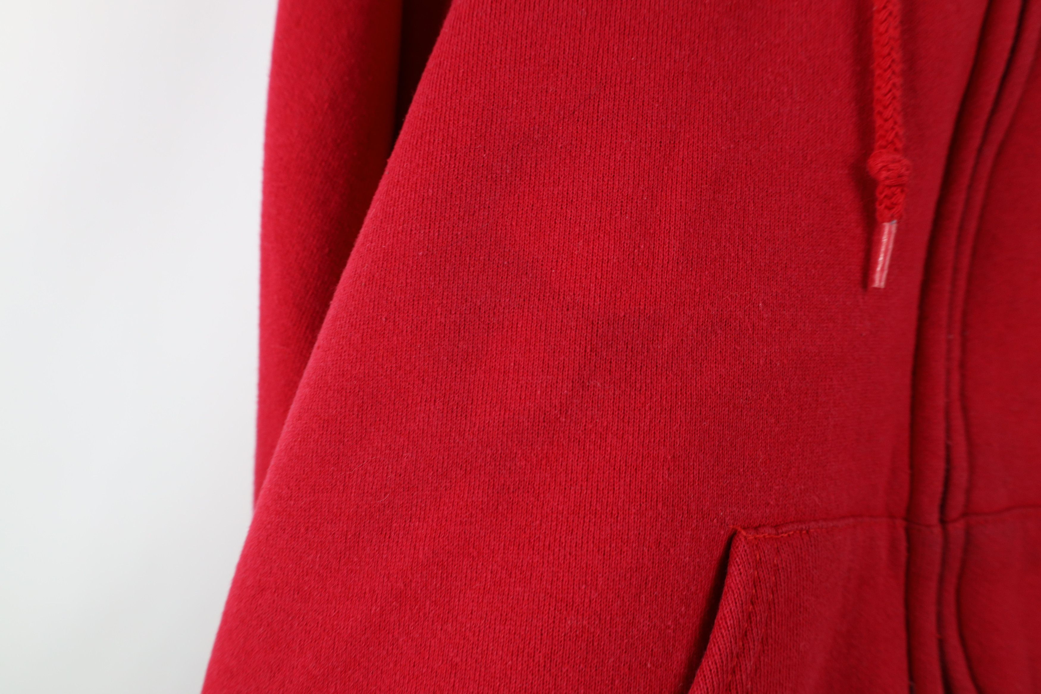 Vintage Vintage 90s USA Olympics Full Zip Hoodie Sweatshirt Red USA Size US S / EU 44-46 / 1 - 6 Thumbnail