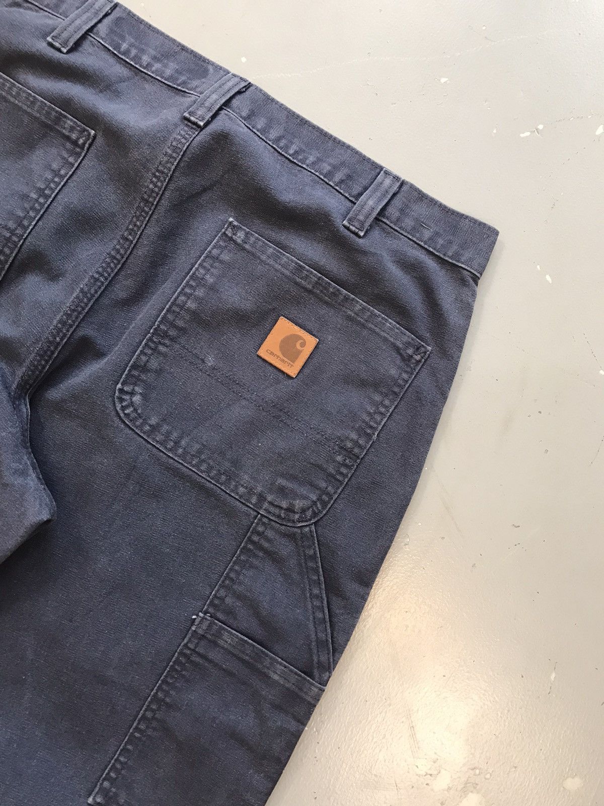 Carhartt × Vintage Vintage Carhartt carpenter denim Size US 34 / EU 50 - 16 Thumbnail