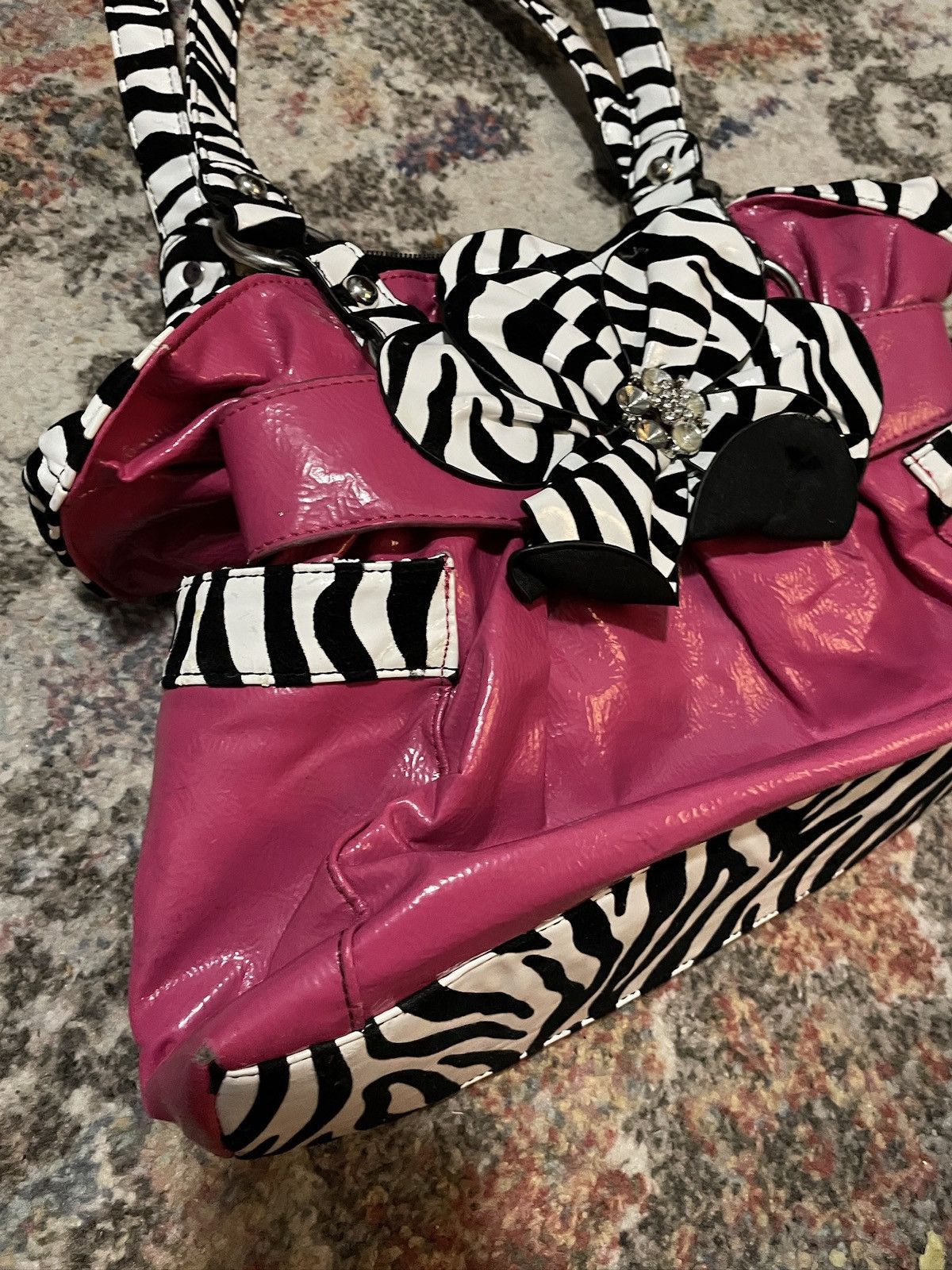 Other Y2K zebra print purse Size ONE SIZE - 13 Thumbnail