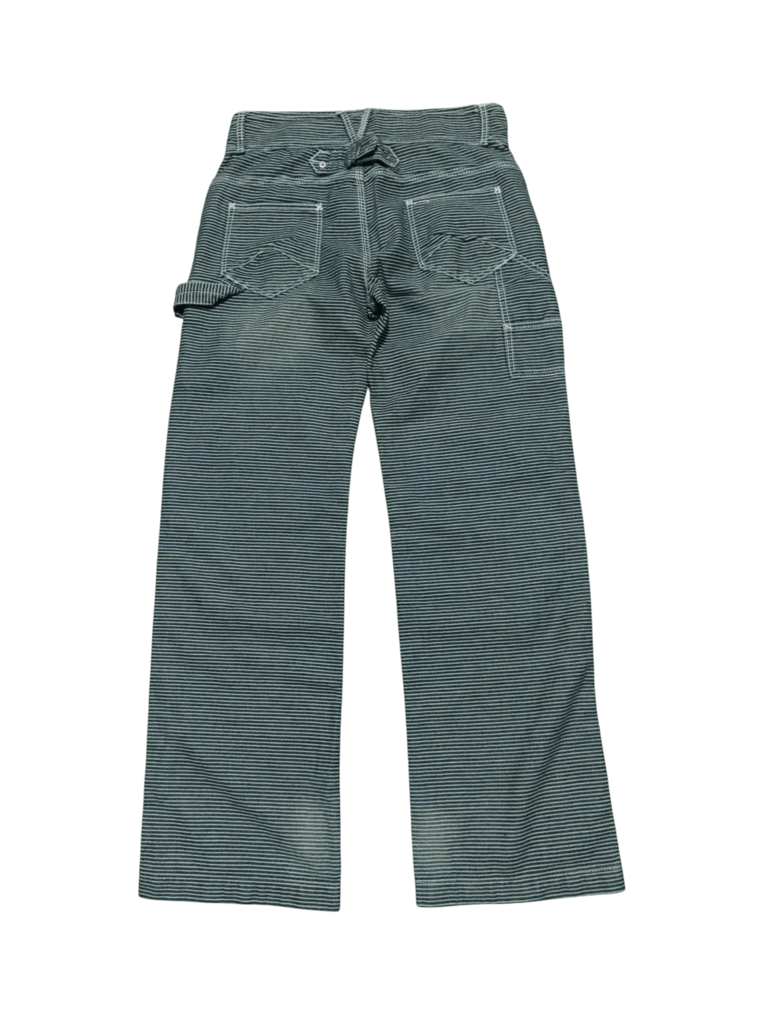 Japanese Brand Japanese Brand Hickory Carpenter Jeans Size US 31 - 1 Thumbnail