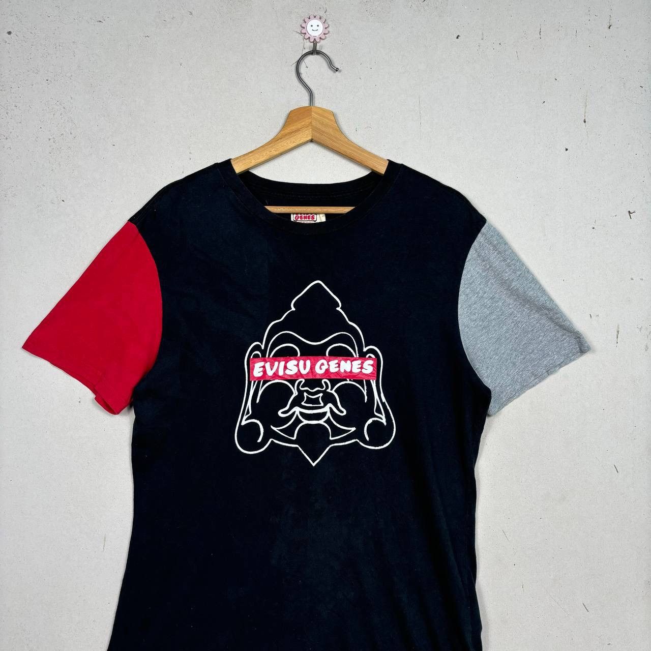 Evisu Vintage Evisu Genes Daicock Buddha T-Shirt L Archival Japan Size US L / EU 52-54 / 3 - 3 Thumbnail