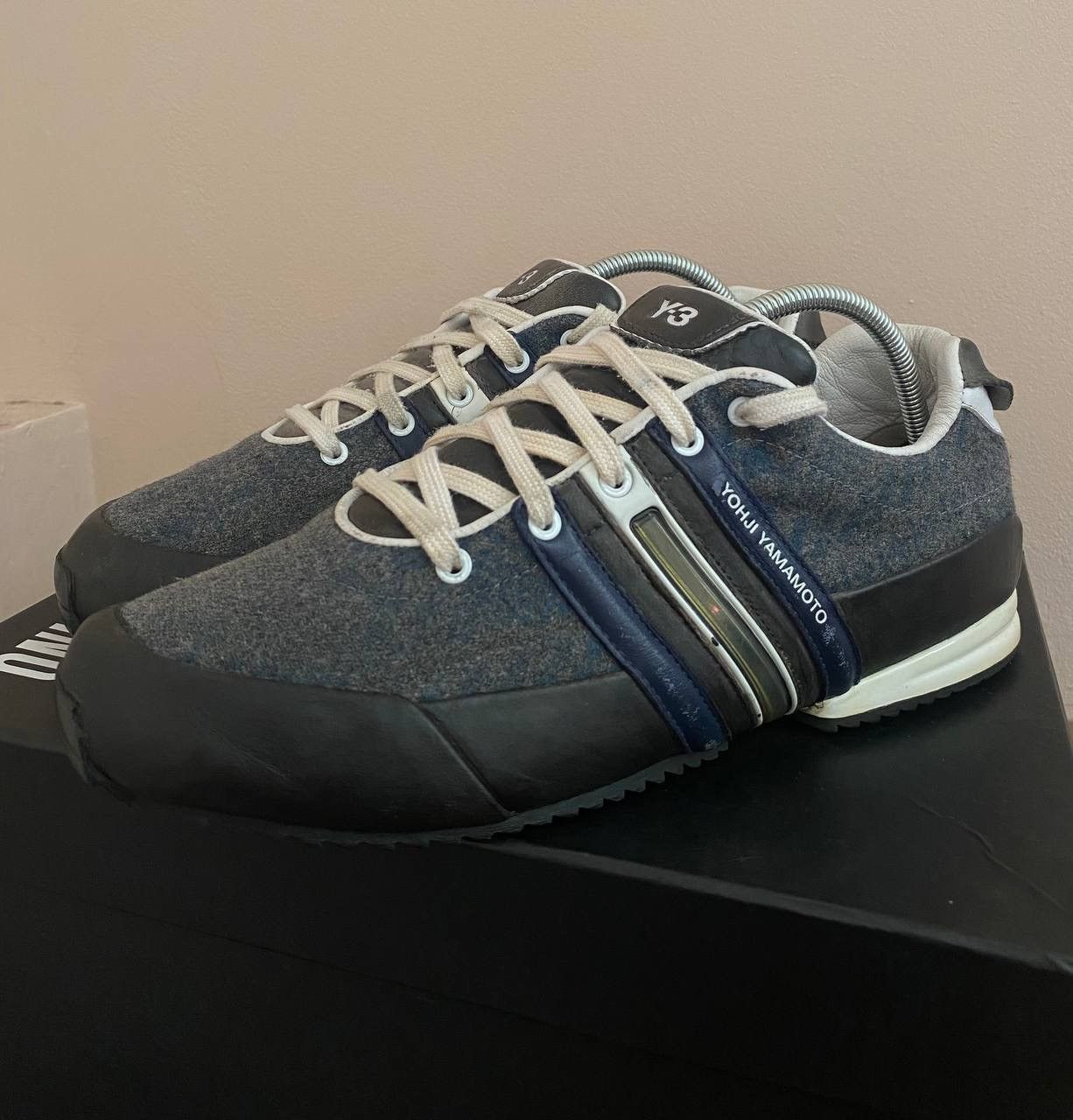Adidas × Y's Yohji Yamamoto Y-3 Vintage Adidas Y3 Blue Sneakers Size US 7.5 / EU 40-41 - 8 Thumbnail