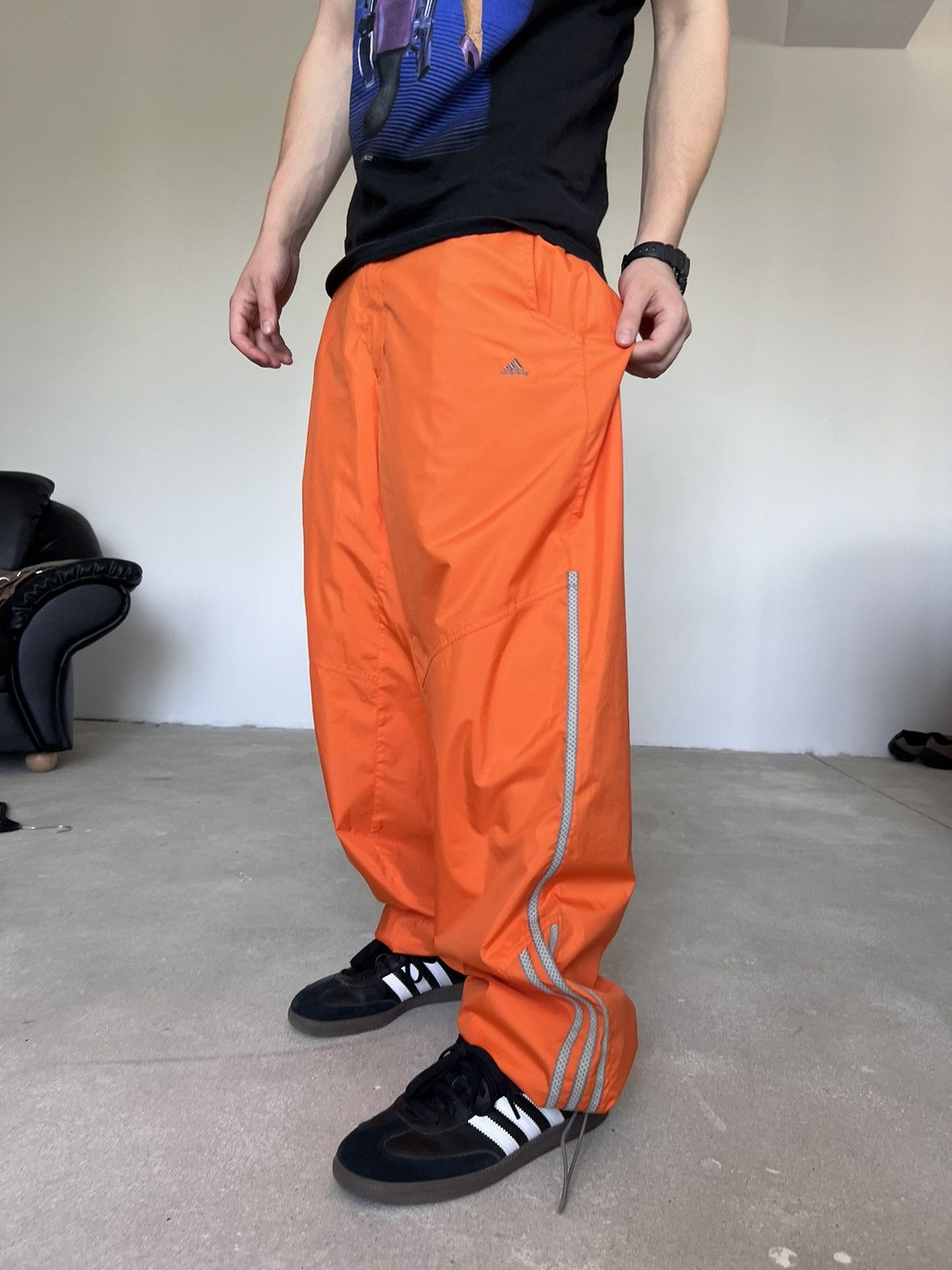 Adidas Vintage Adidas Orange Sweatpants Size US 32 / EU 48 - 15 Thumbnail