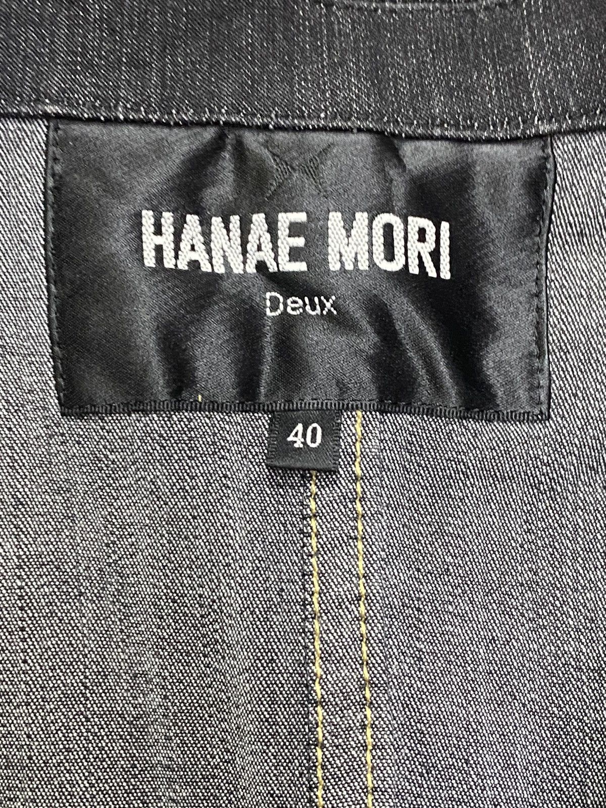 Comme des Garcons Homme Deux Hanae Mori Casual Denim Outwear Size S / US 4 / IT 40 - 5 Thumbnail