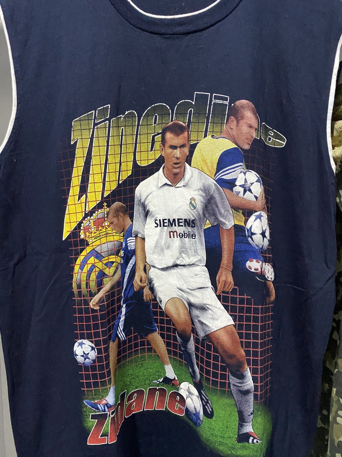 Vintage Vintage Zinedine Zidane Real Madrid Tanktop Size US L / EU 52-54 / 3 - 2 Thumbnail