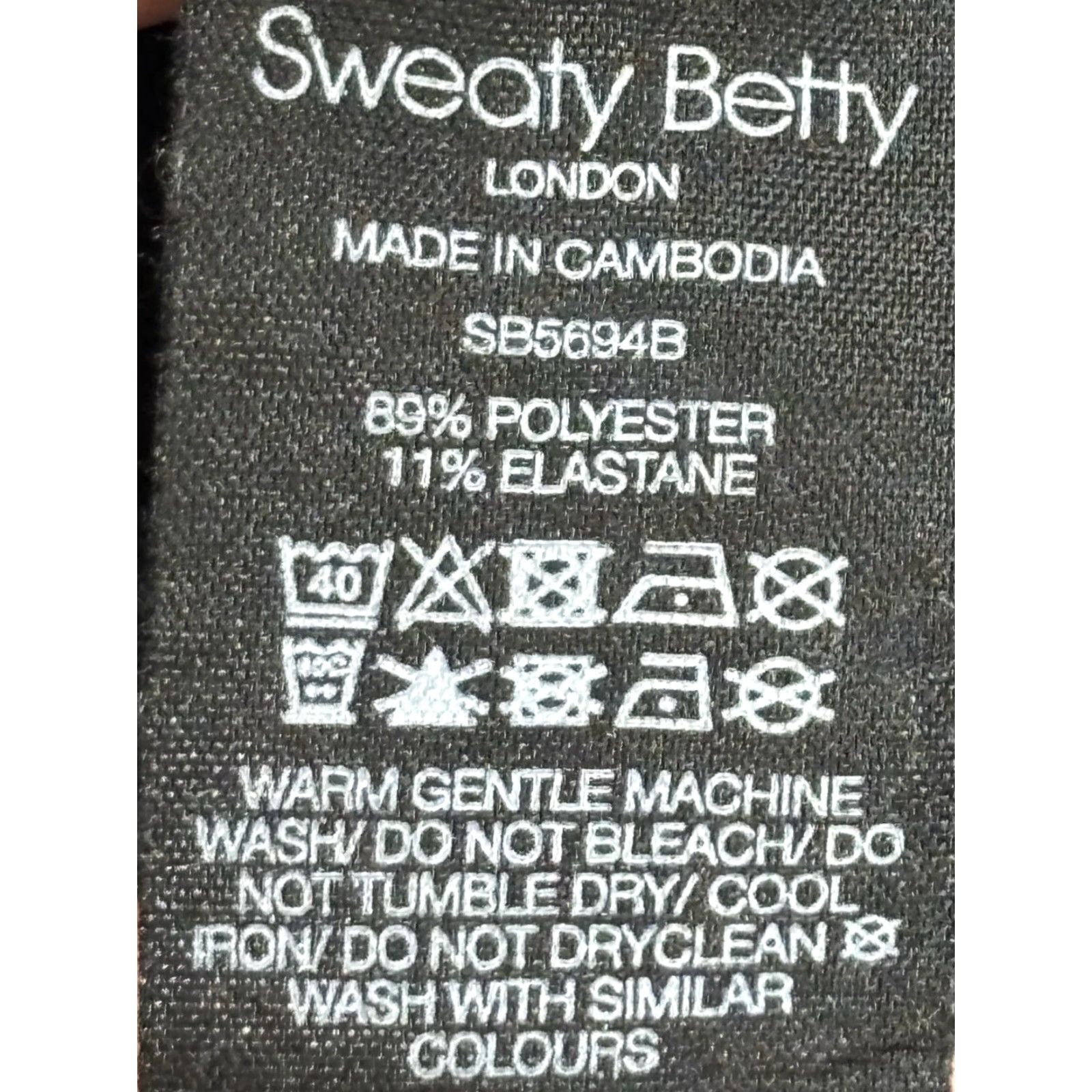 Sweaty Betty VINTAGE Sweaty Betty Women Black Gaia Yoga Sleeveless Jumpsuit Small Pockets Romper S Size 28" / US 6 / IT 42 - 8 Thumbnail