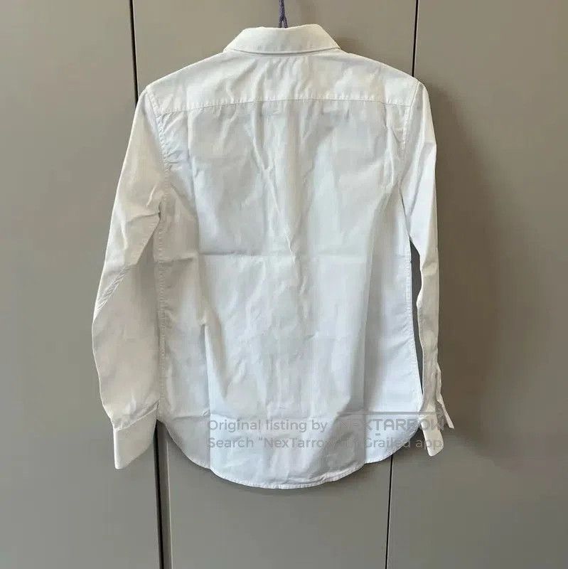 Yves Saint Laurent Saint Laurent White Cotton Women's Shirt . Size XXS / US 00 / IT 34 - 2 Thumbnail