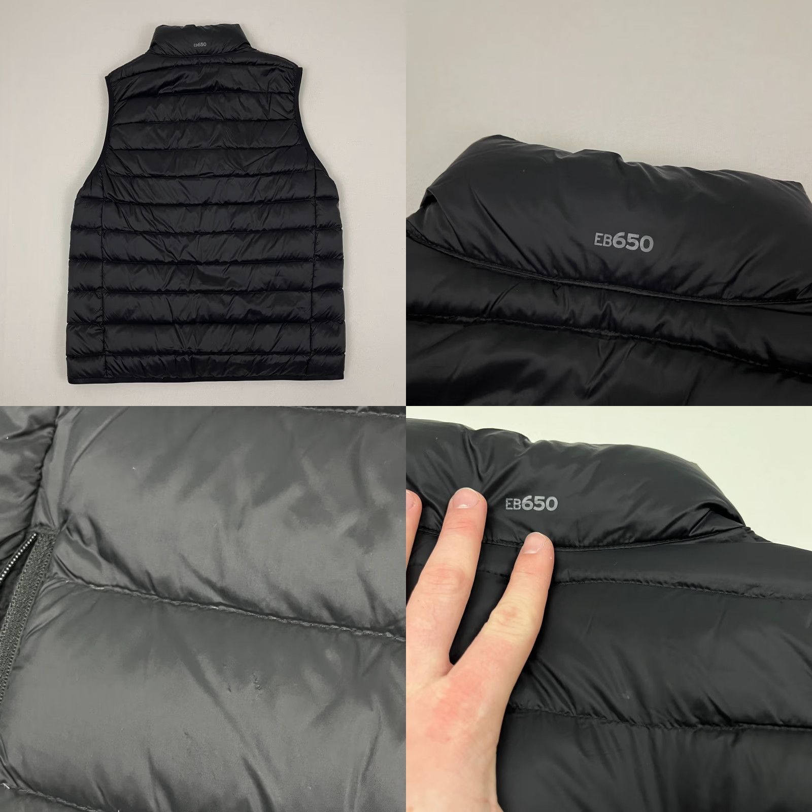 Eddie Bauer Eddie Bauer EB650 Down Puffer Vest Medium Dark Gray Waterfowl Hiking Quilted Mens Size US M / EU 48-50 / 2 - 8 Thumbnail
