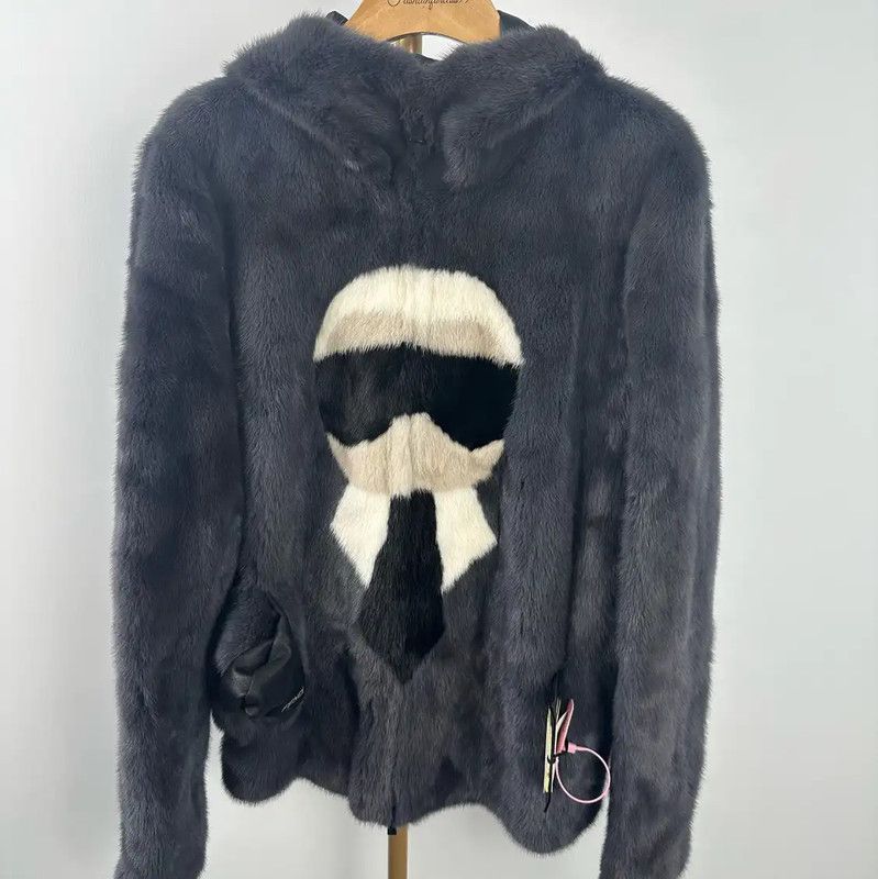 Fendi Fendi Gray Wool Women's Hoodie Size XXL 0089 Size XXL / US 16-18 / IT 52-54 - 1 Thumbnail