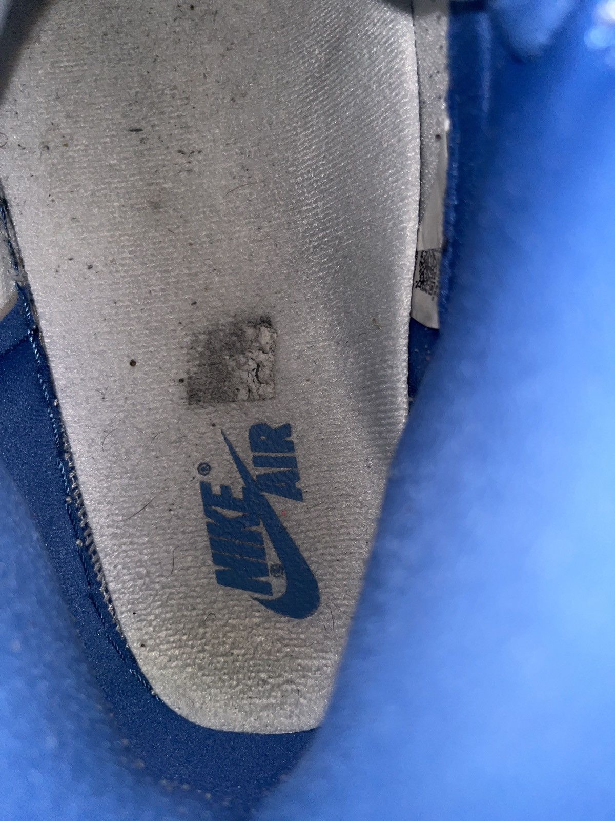 Jordan Brand × Nike Air Jordan 1 Retro High OG “ True blue “ Size US 12 / EU 45 - 3 Thumbnail