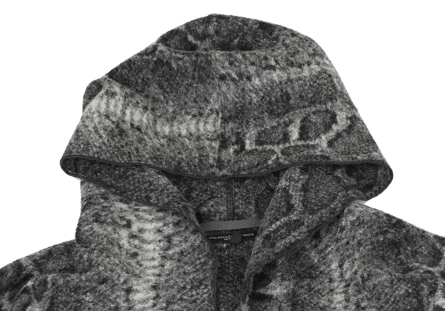 Engineered Garments Python Hooded Gown Coat in Gray, Size M Size US M / EU 48-50 / 2 - 3 Thumbnail