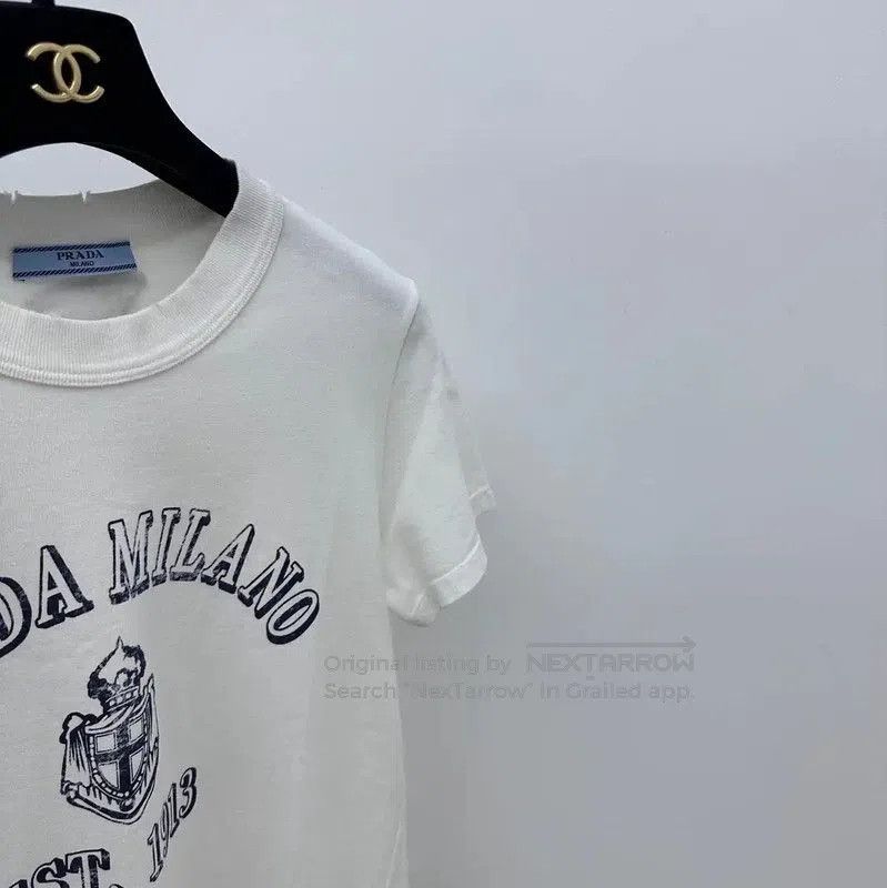 Prada Burberry Gray Cotton Women's Sweatshirt. Size L / US 10 / IT 46 - 3 Thumbnail