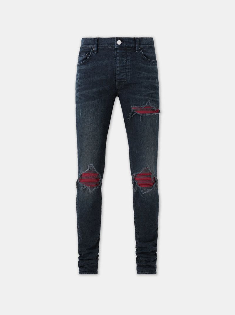 Amiri oc11z0526 Ultrasuede MX1 Jeans Midnight Indigo Size US 34 / EU 50 - 1 Thumbnail
