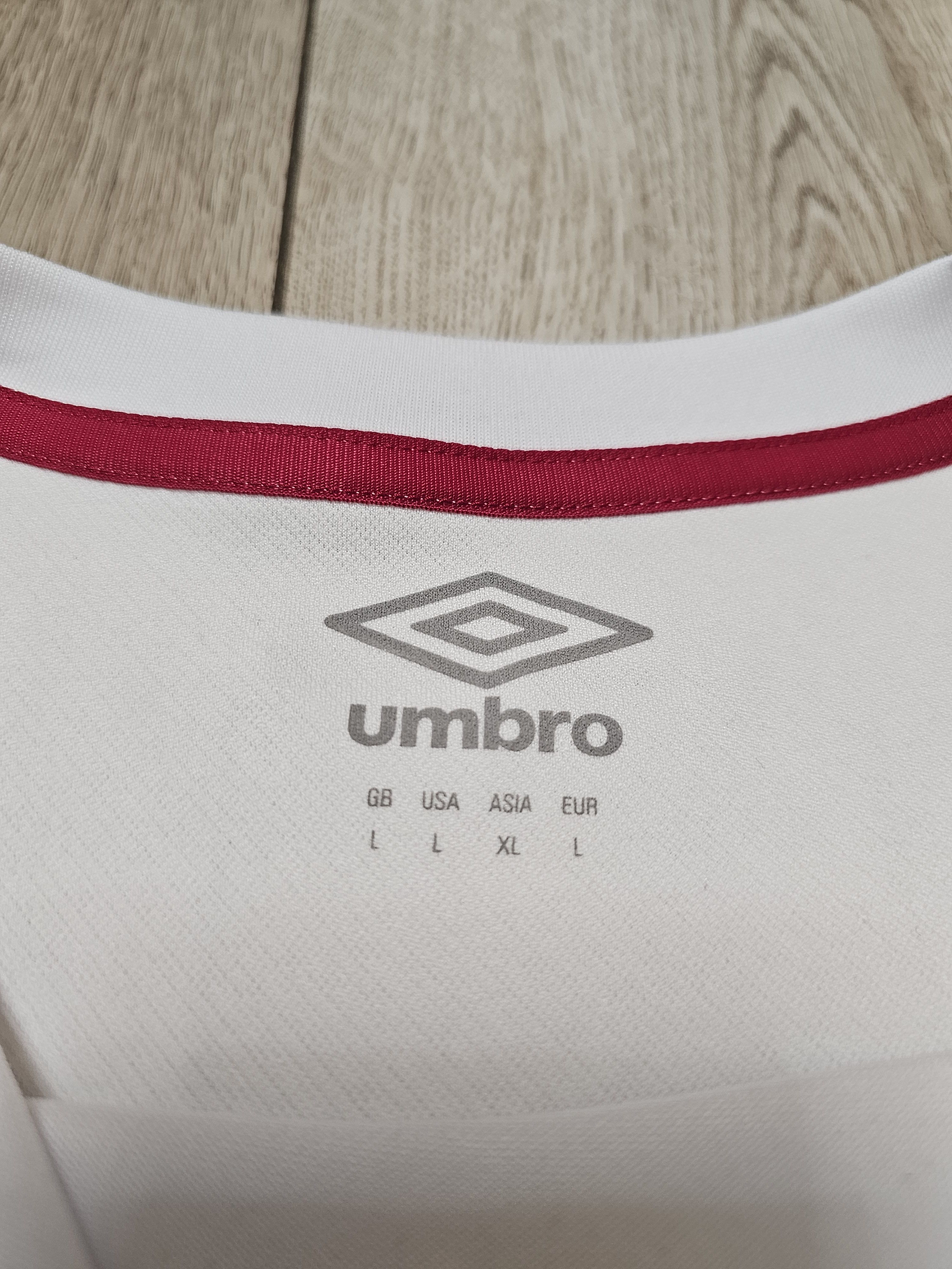 Umbro ENGLAND RUGBY JERSEY ENGLAND RUGBY SHIRT AWAY WHITE O2 Size US L / EU 52-54 / 3 - 6 Thumbnail