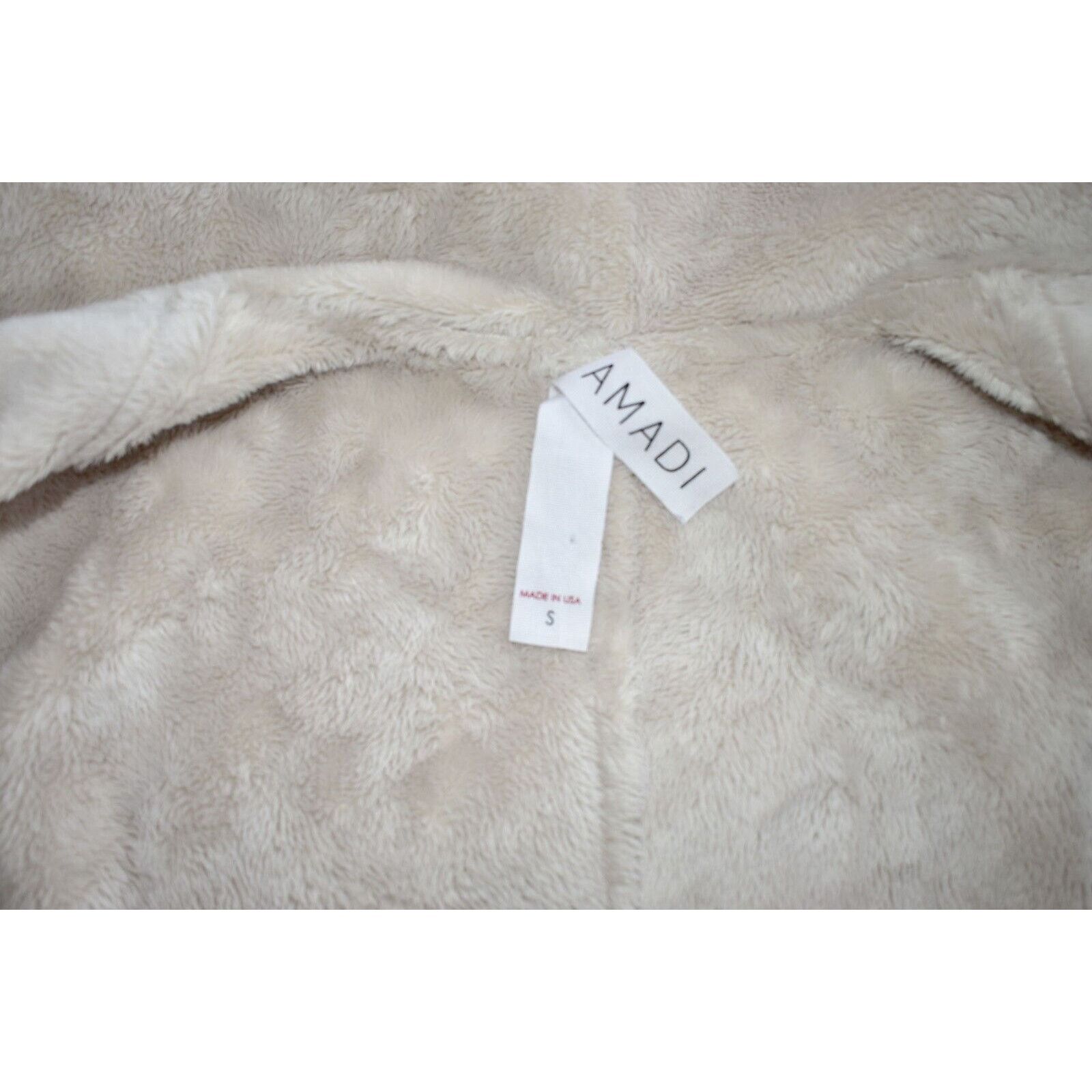 Anthropologie NEW AMADI Anthropologie Camilla Gray Sueded Coat Jacket Sz S Size S / US 4 / IT 40 - 4 Thumbnail