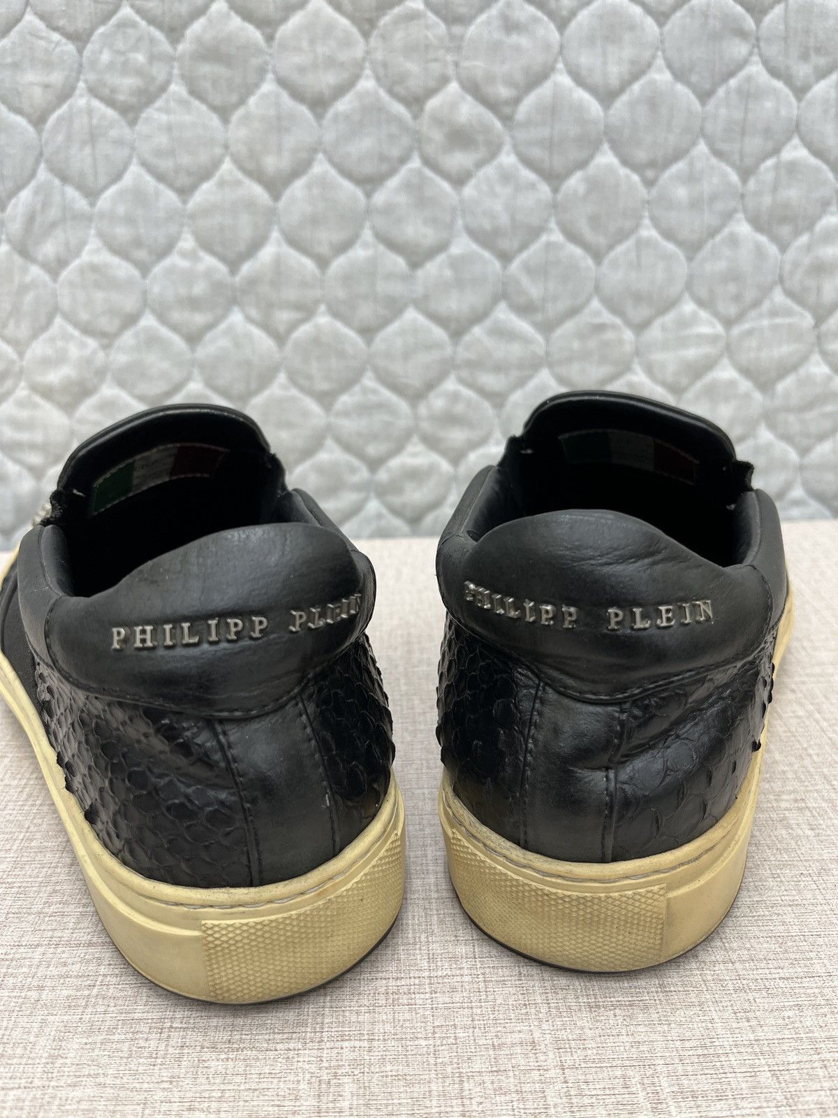 Philipp Plein 🔥🔥🔥STEALS PHILIPP PLEIN STUDDED SLIP ON SHOE Size US 8.5 / EU 41-42 - 10 Thumbnail
