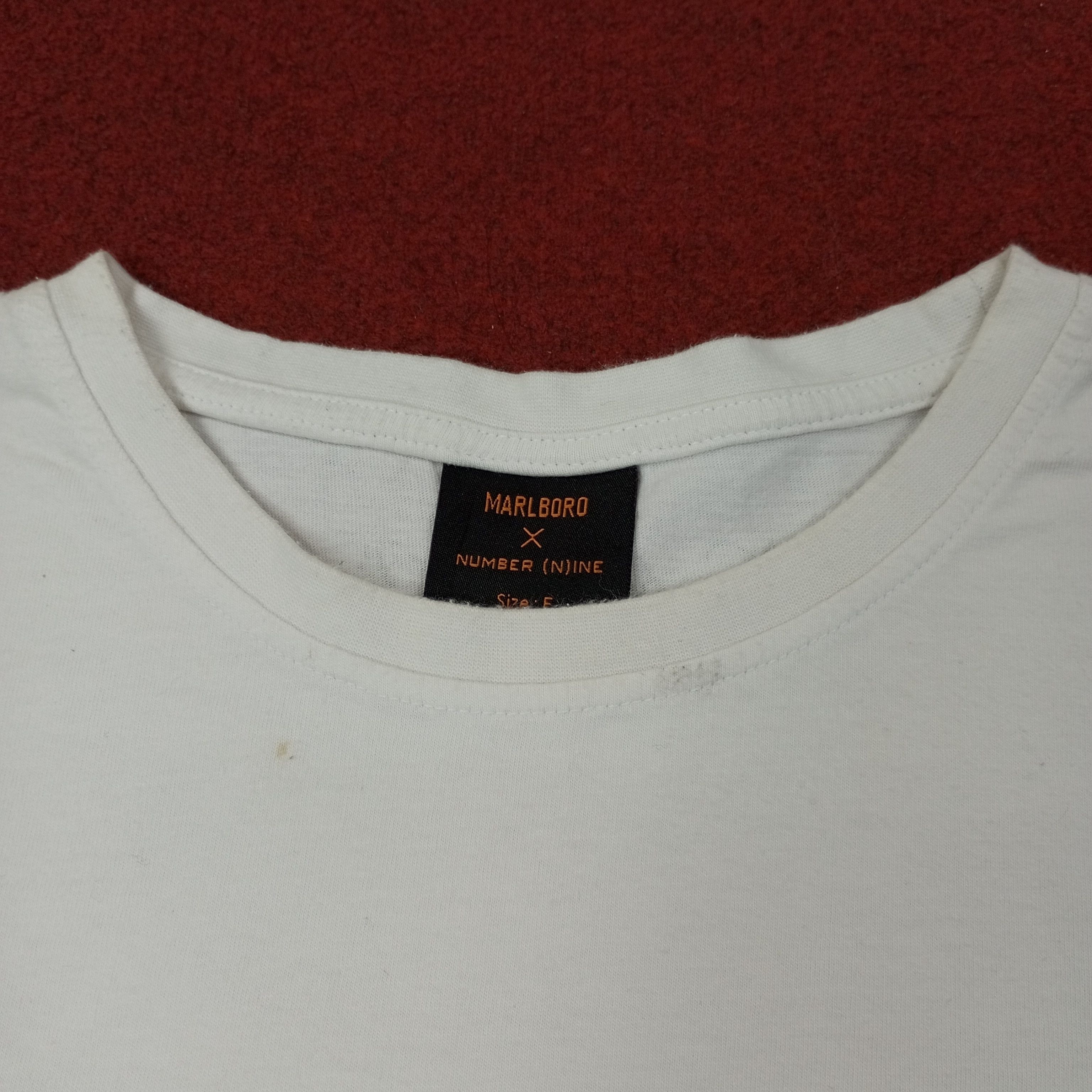 Number (N)ine Number Nine X Marlboro Japanese Brand Custom Tshirt c249n78 Size US L / EU 52-54 / 3 - 3 Thumbnail