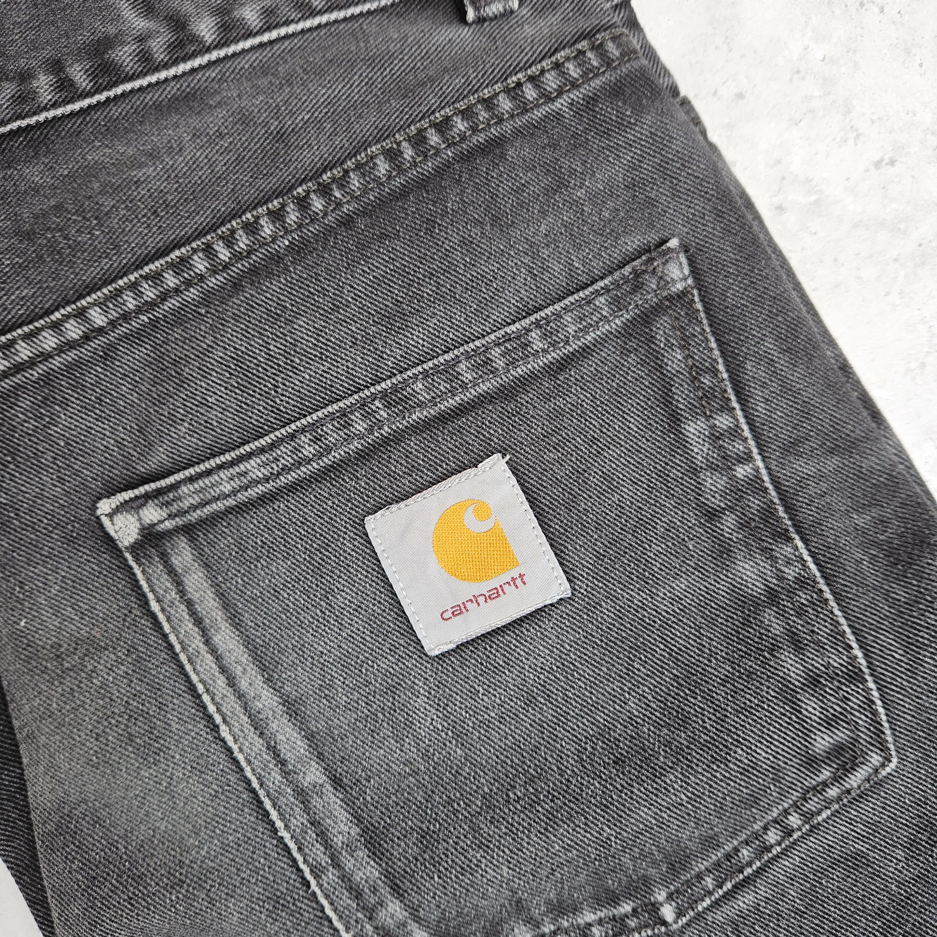 Carhartt × Carhartt Wip Carhartt Wip Black Denim Jeans Size US 29 - 4 Thumbnail