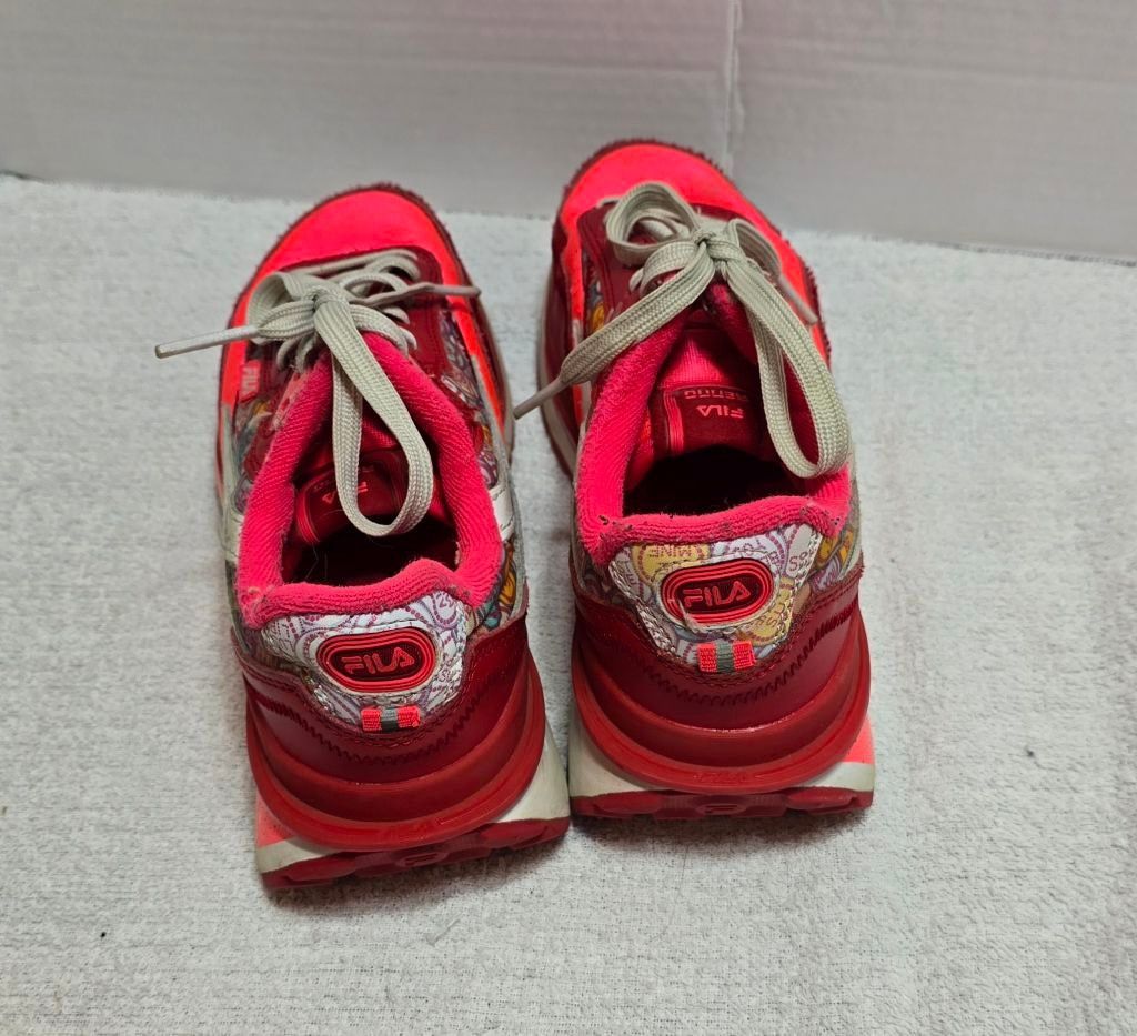 Fila Women's Fila Red & Pink Sneakers US 4 Size US 4 / IT 34 - 3 Thumbnail