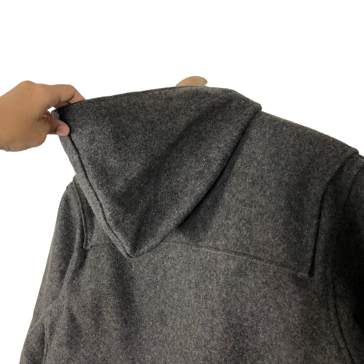 Schott 🔥HERRINGBONE WOOL LONG JACKET SCHOTT DUFFLE MADE IN USA Size US L / EU 52-54 / 3 - 9 Thumbnail