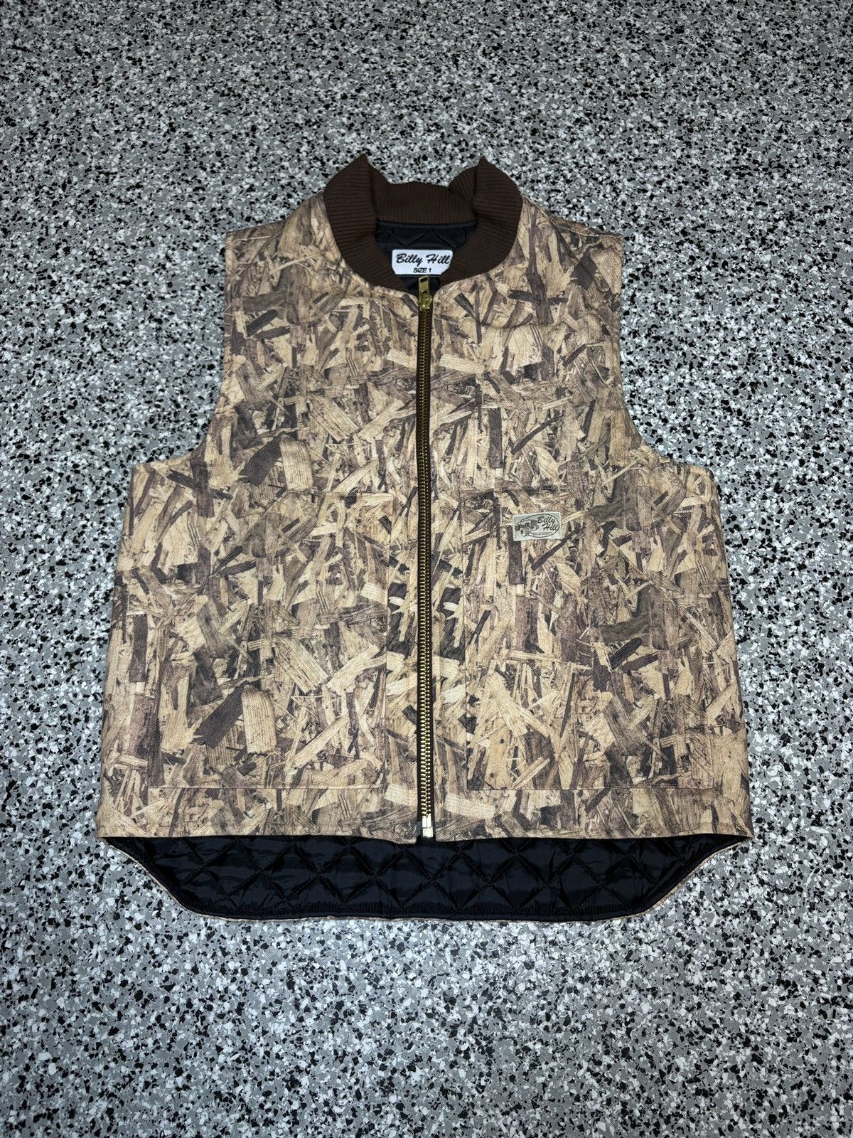 Billy Hill 2023 Billy Hill C.#18 OSB Wood Camo Insulated Vest Size 1 Size US M / EU 48-50 / 2 - 1 Thumbnail