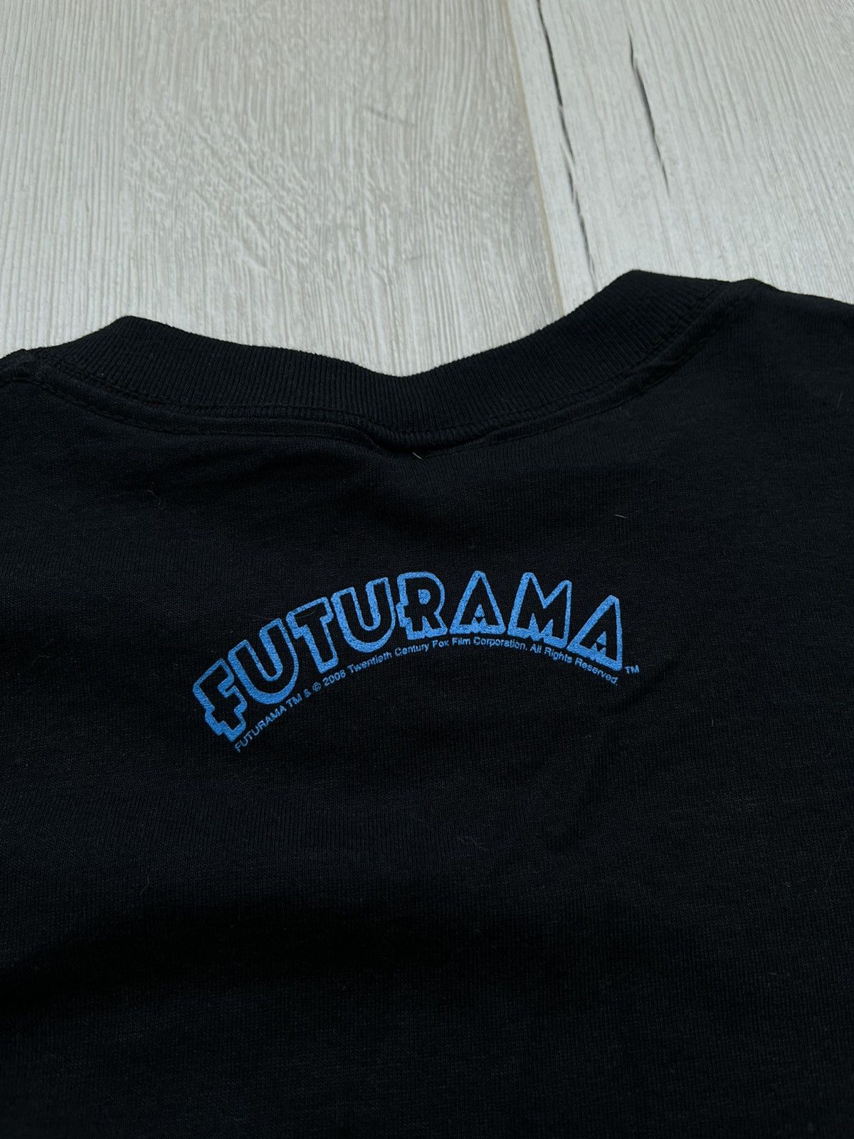 Cartoon Network × Vintage Vintage Furama 2008 “Bite my shiny metal ass” Bender T Shirt Size US XL / EU 56 / 4 - 5 Thumbnail