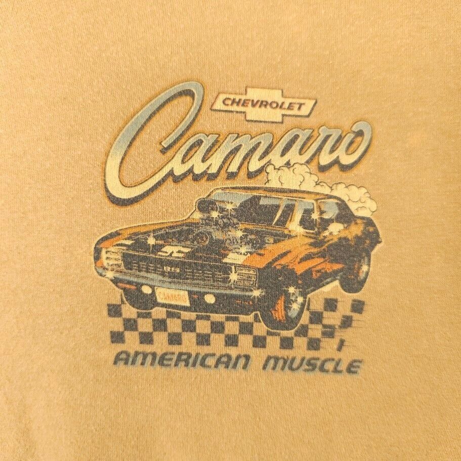 Other Chevrolet Camaro T Shirt Mens Size XL Brown Rust American Size US XL / EU 56 / 4 - 3 Thumbnail