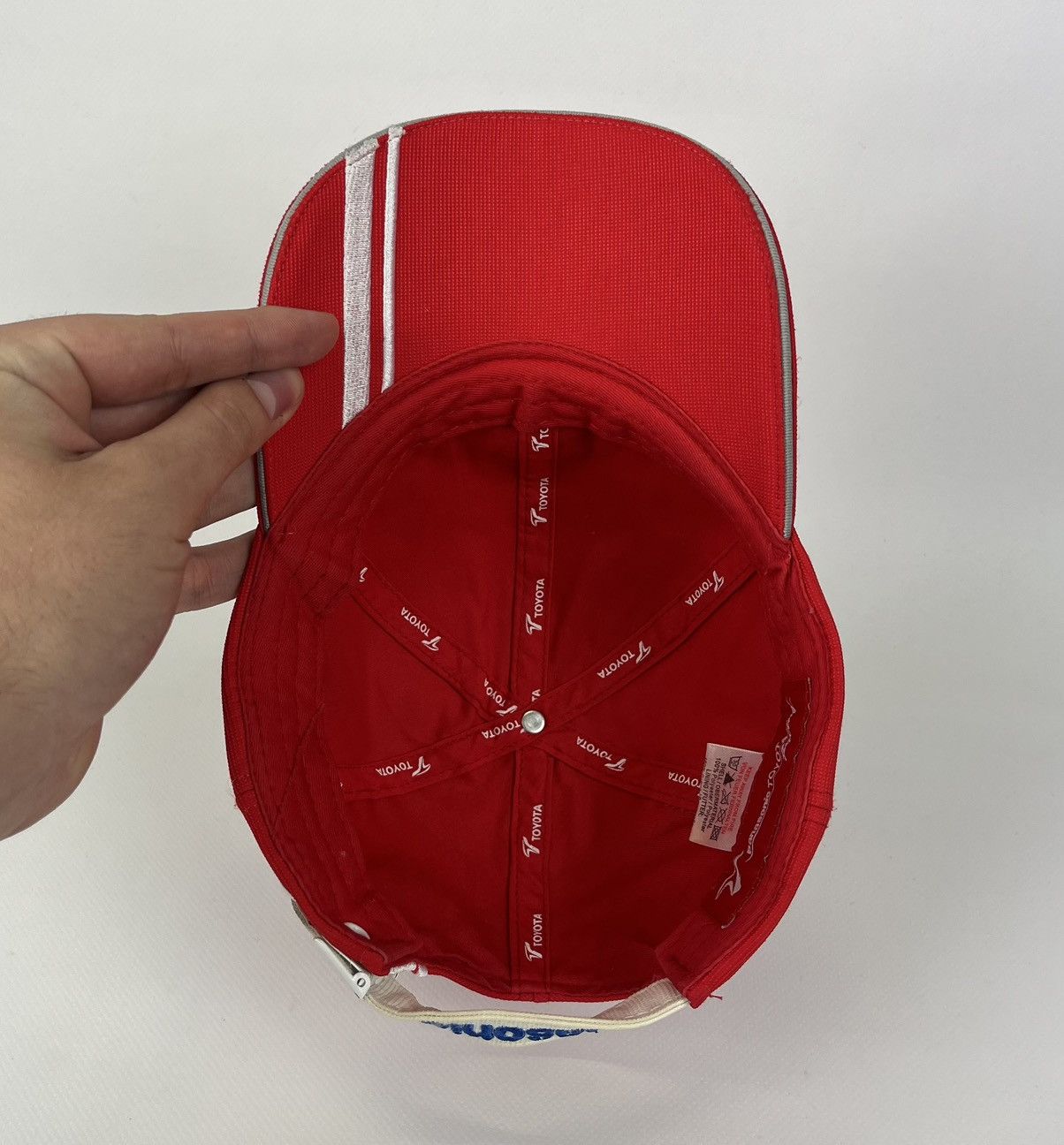 Other Panasonic Toyota Denso Formula 1 Logo F1 Racing Cap Hat Red Size ONE SIZE - 12 Thumbnail