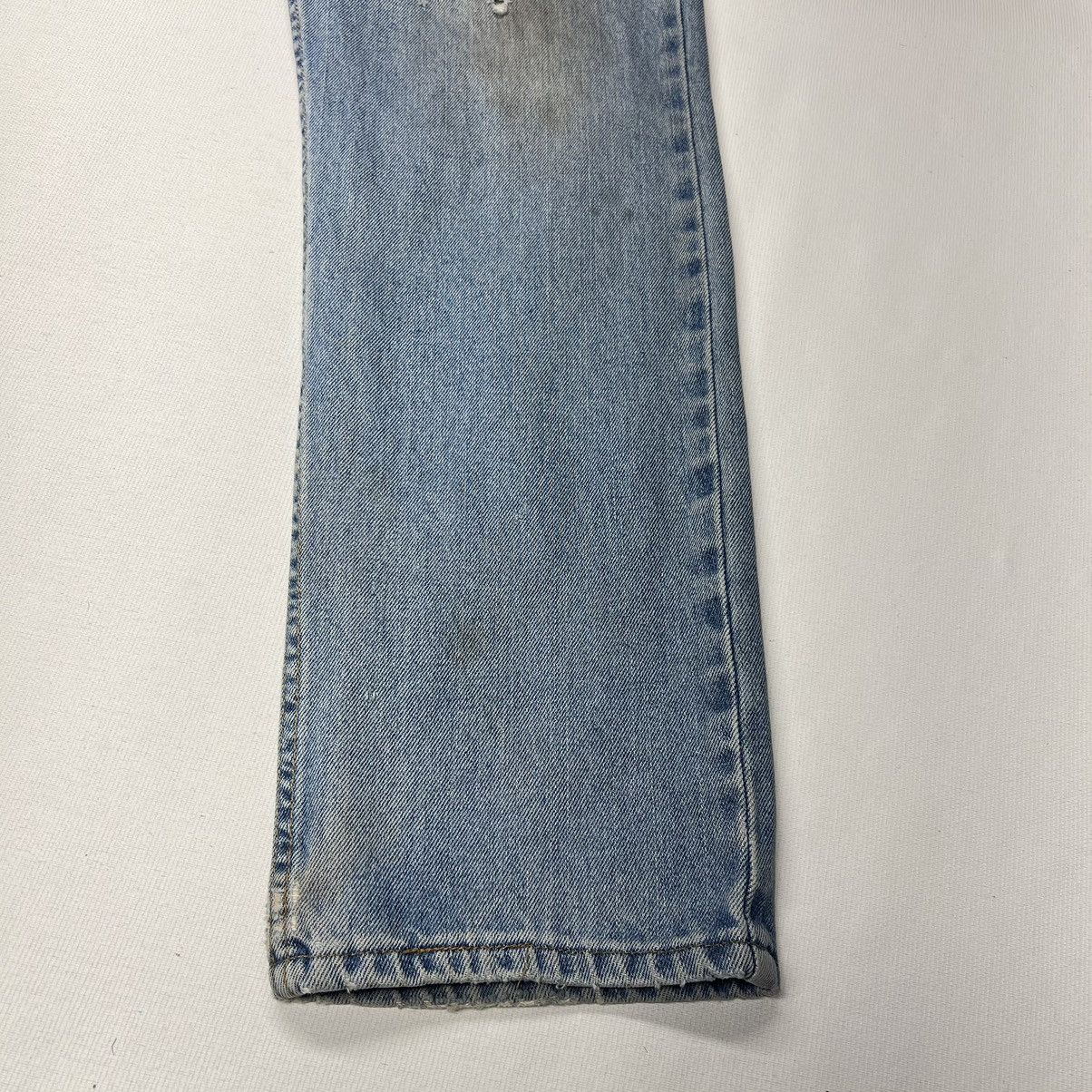 Levi's × Vintage Levis 505 Jeans Blue Straight Regular Fit Faded Denim Y2K Size US 34 / EU 50 - 2 Thumbnail