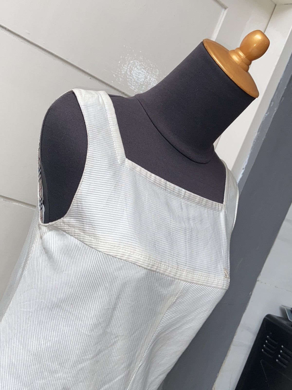 Burberry BURBERRY London White Dress Size XS / US 0-2 / IT 36-38 - 8 Thumbnail