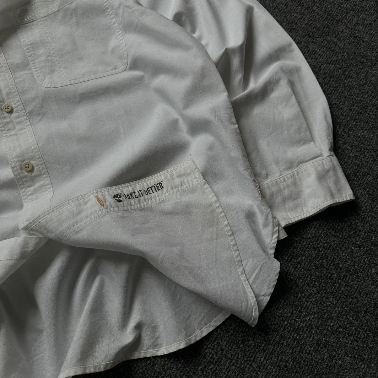 Timberland Luxury Timberland Shirt Button Up Size M Y2K 00s USA Hype Size US M / EU 48-50 / 2 - 8 Thumbnail
