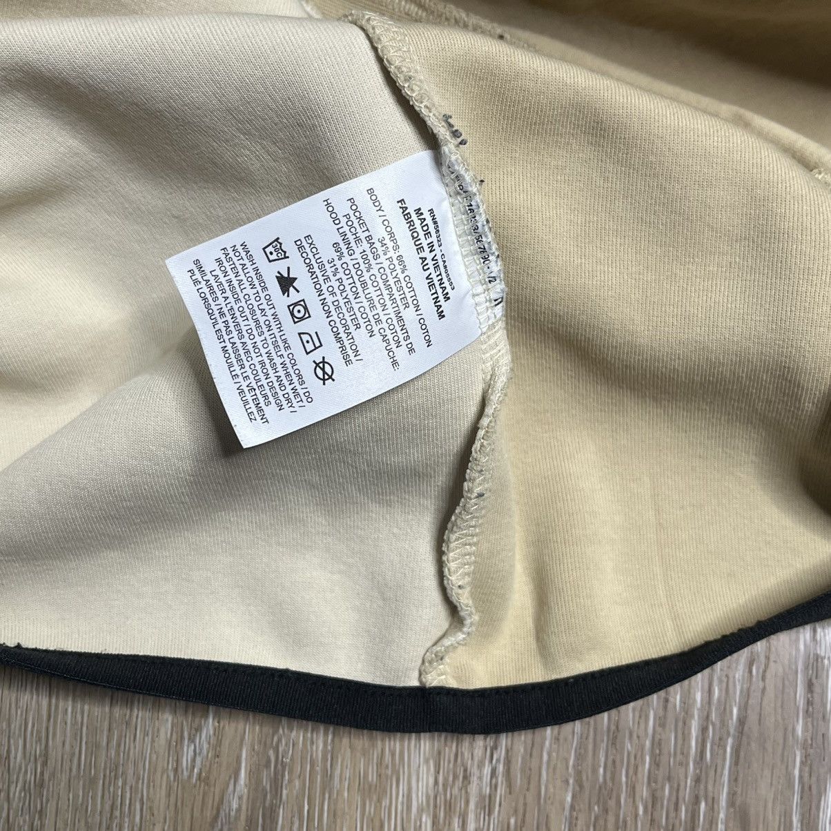 Nike two tone beige nike tech hoodie Size US XXL / EU 58 / 5 - 5 Thumbnail