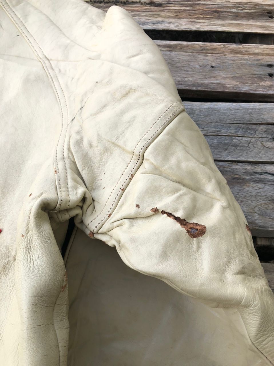 Avirex × Vintage Vintage Avirex Spirit Of American Varsity Leather Jacket Size US XL / EU 56 / 4 - 13 Thumbnail
