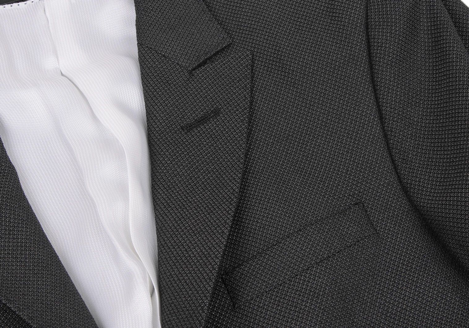Emporio Armani Charcoal 1-Button Jacket in Excellent Condition Size US S / EU 44-46 / 1 - 3 Thumbnail