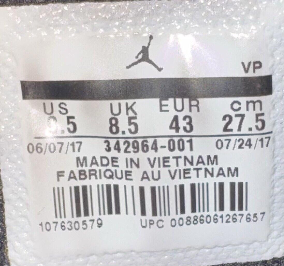 Jordan Brand Nike Air Jordan True Flight 'Black' - 342964-001 - Size 9.5 Size US 9.5 / EU 42-43 - 9 Thumbnail